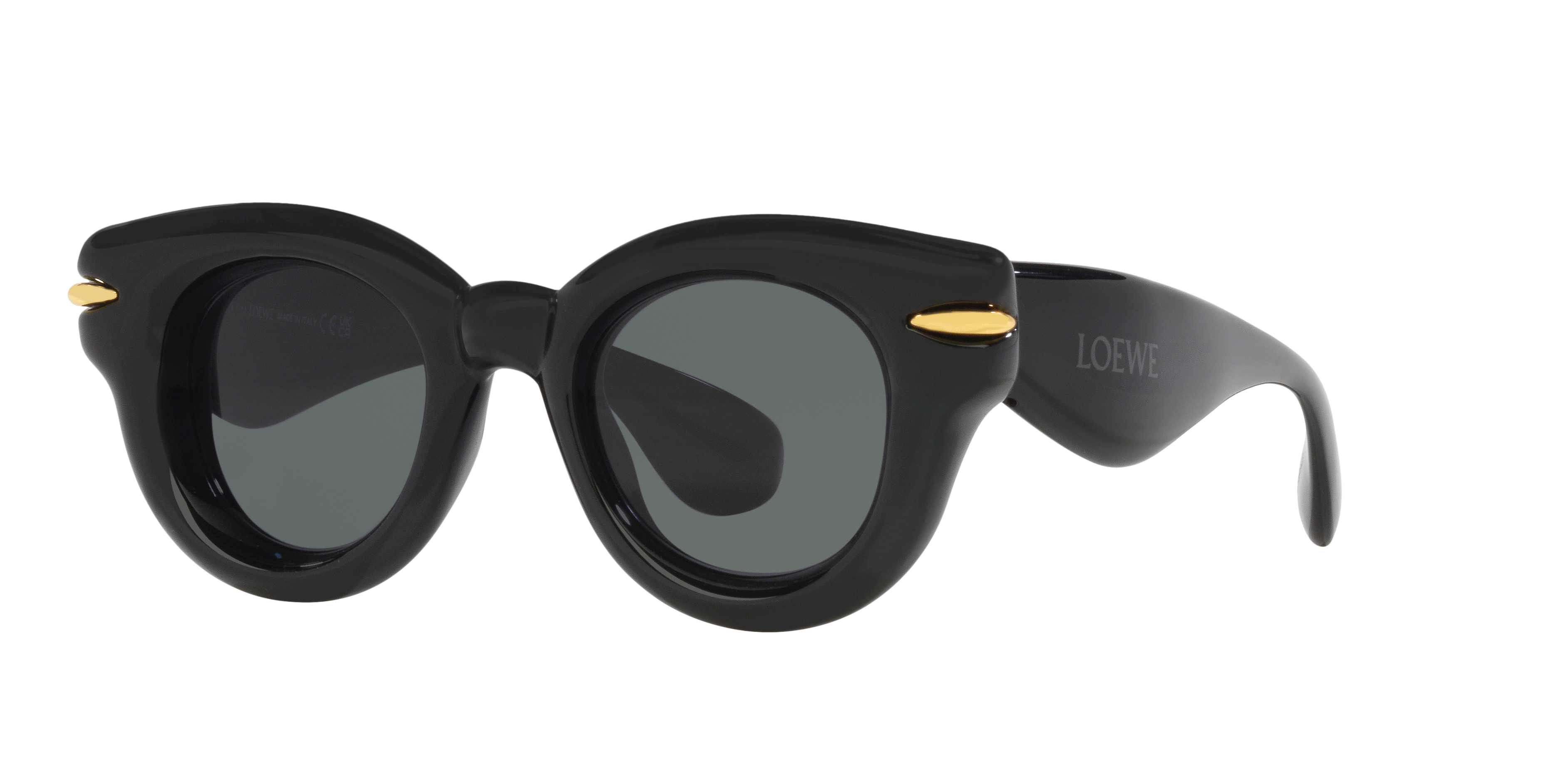 LOEWE Inflated LW40118I Black - Women Sunglasses, Grey Lens
