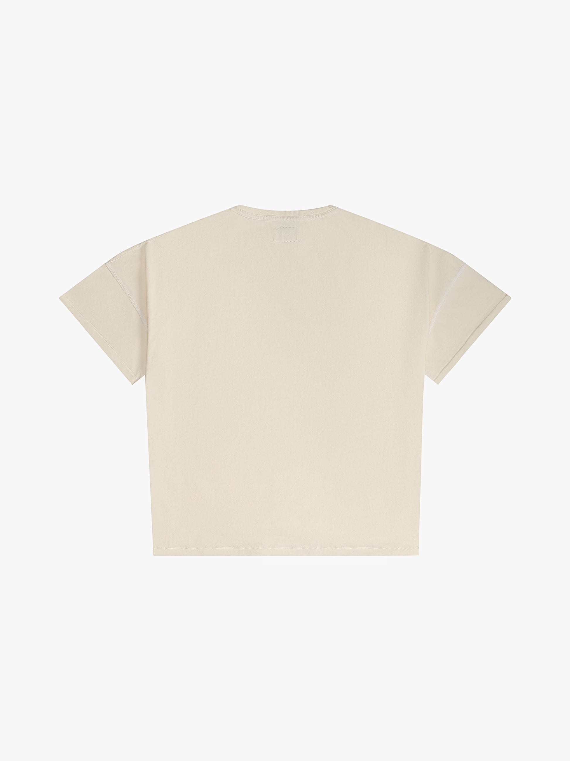 REVERSE TEE - VTG WHITE