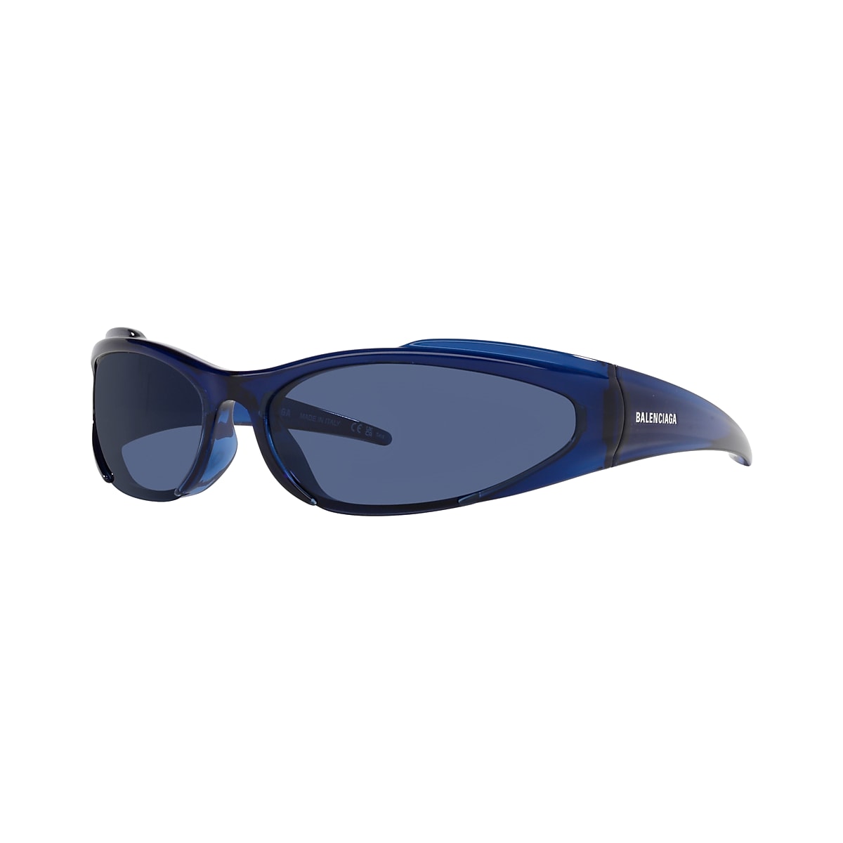 BALENCIAGA BB0253S Blue - Unisex Sunglasses, Blue Lens