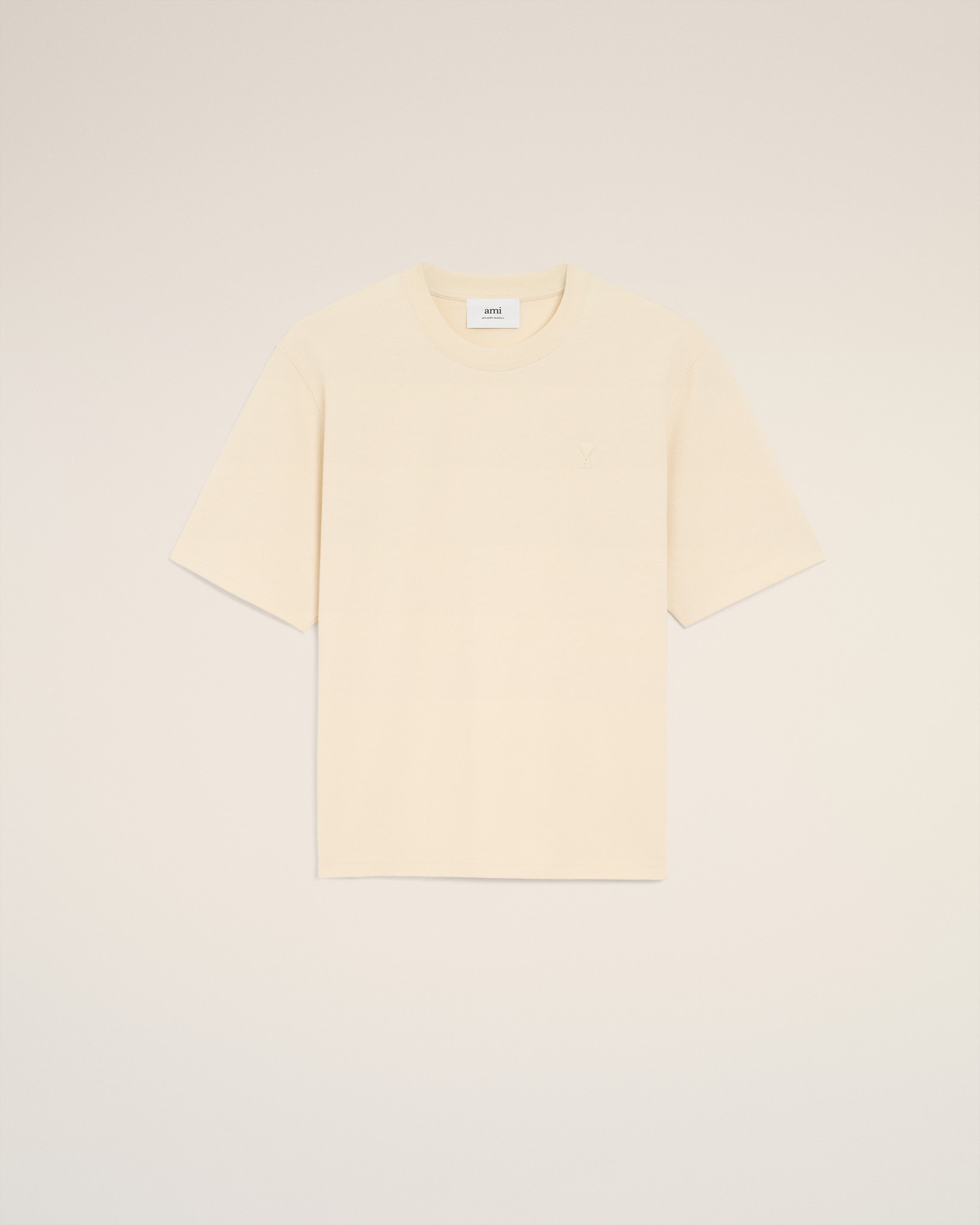 White Cotton Ami De Coeur T-shirt IVORY