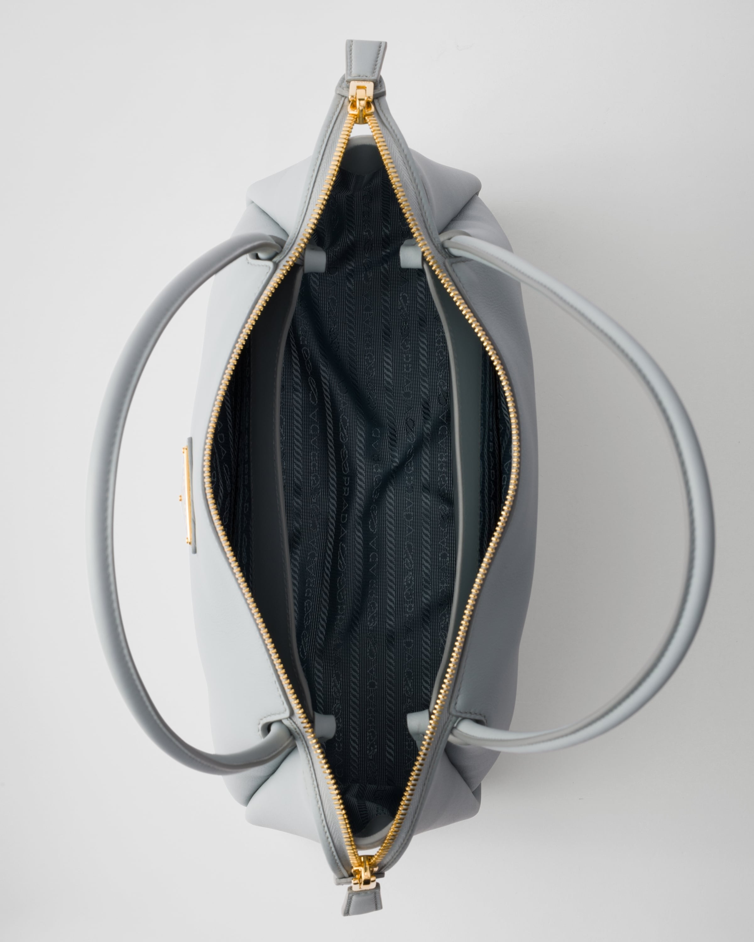 Prada Darling medium leather shoulder bag Opaline