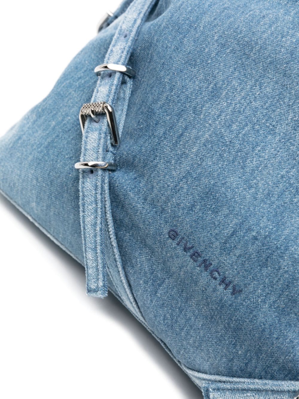 Givenchy Medium Voyou Denim Shoulder Bag