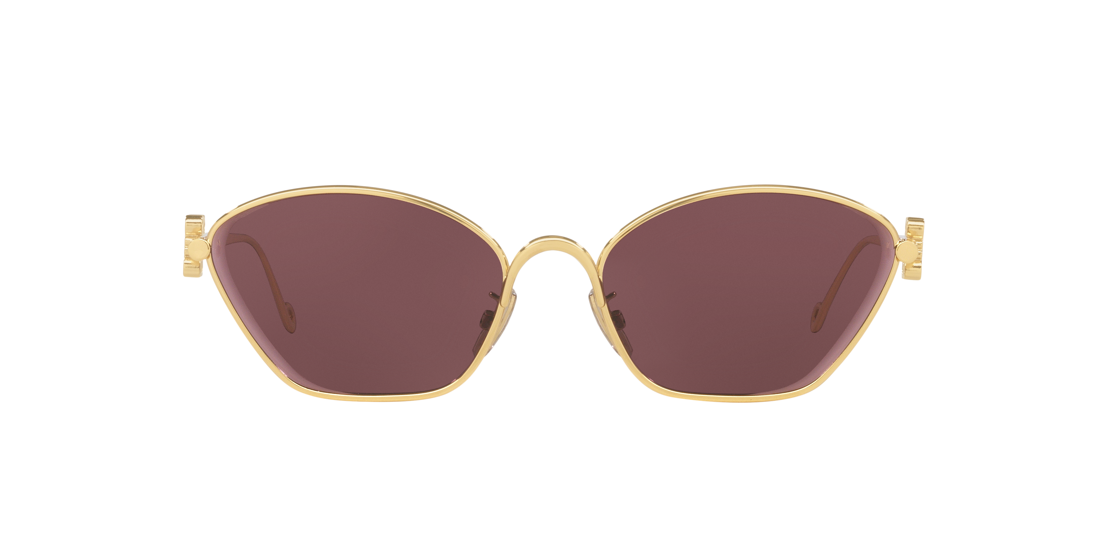 LOEWE LW40115U Gold - Women Sunglasses, Purple Lens