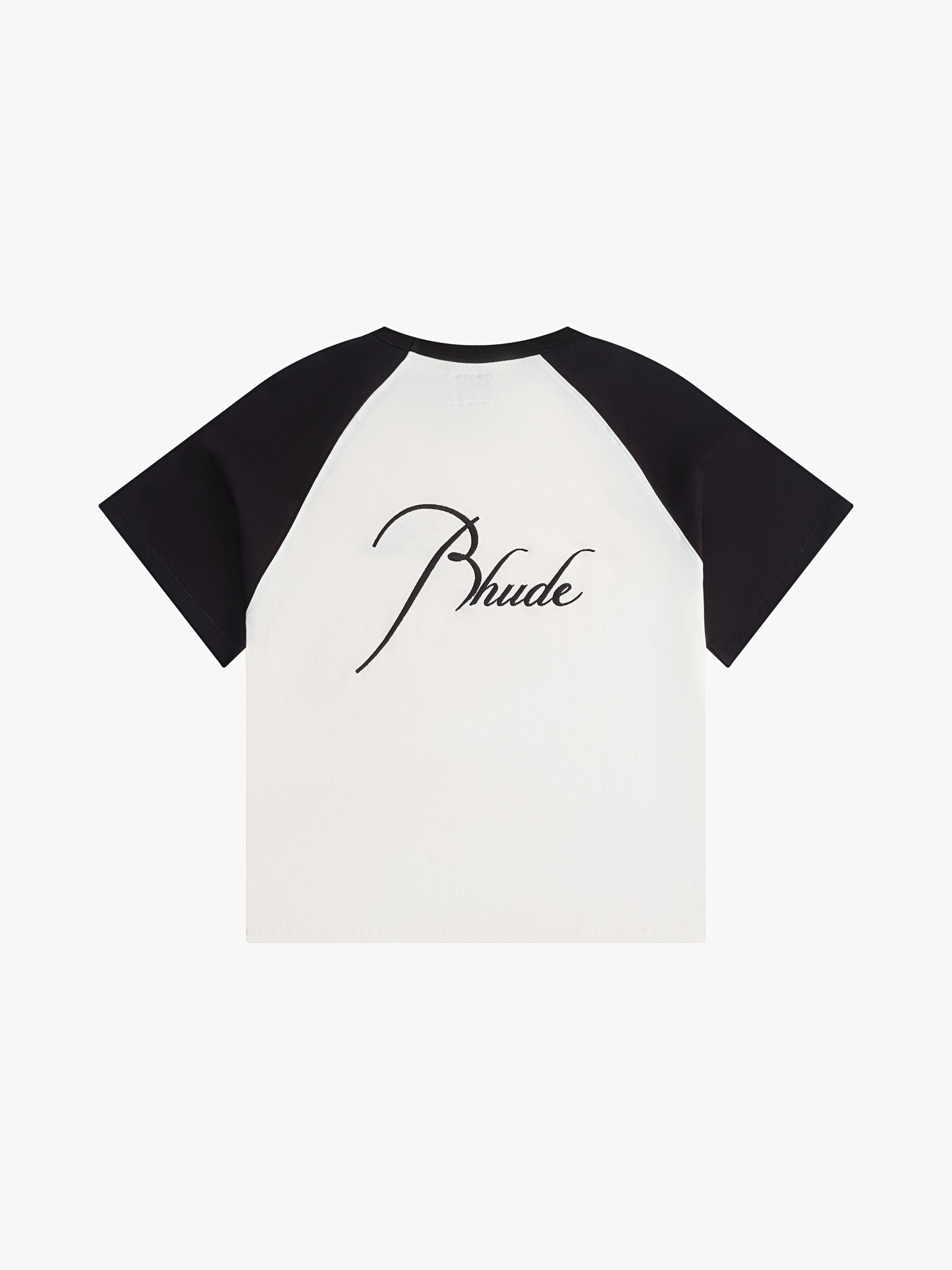 RAGLAN LOGO TEE - VTG WHITE/BLACK