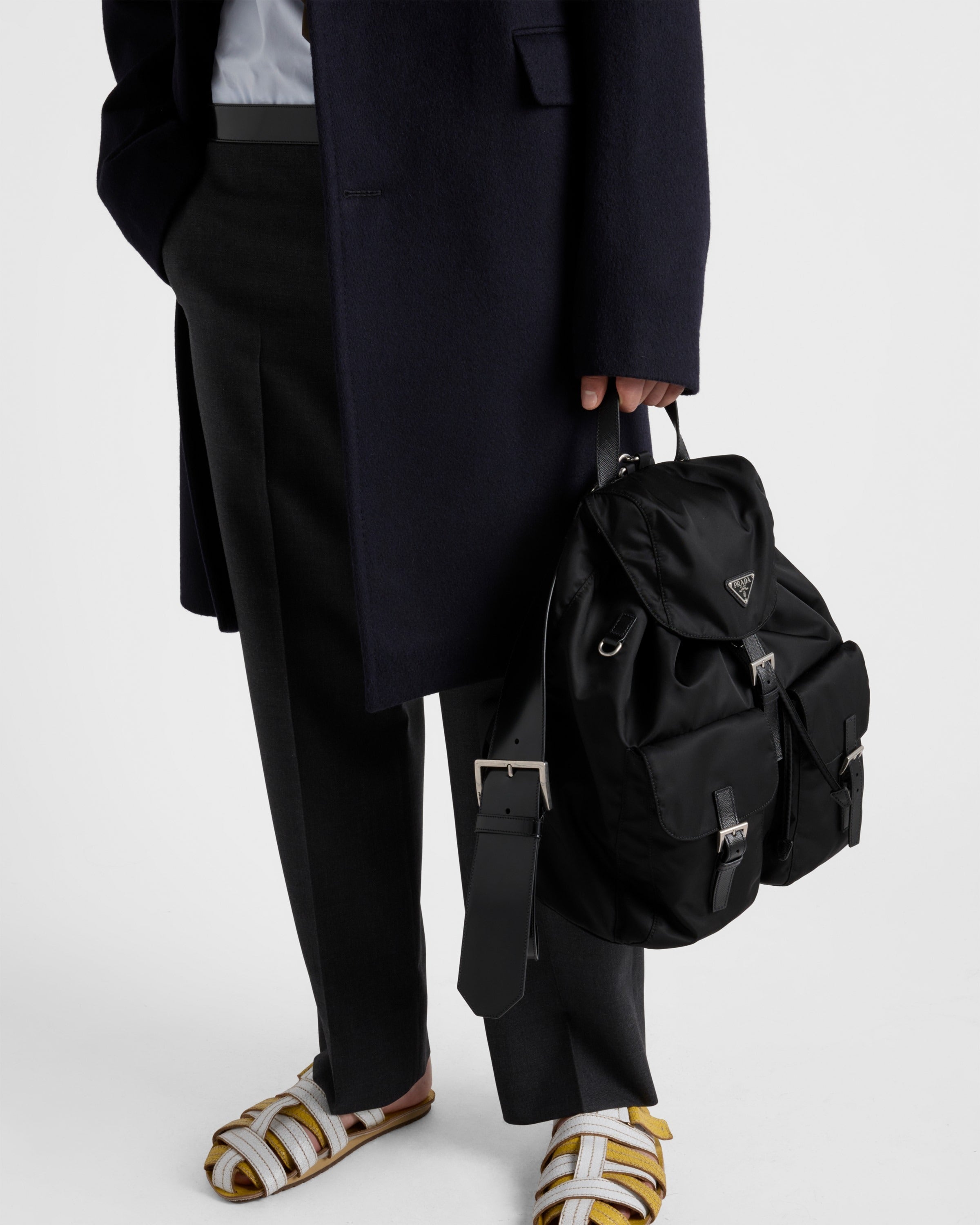 Re-Nylon backpack Black