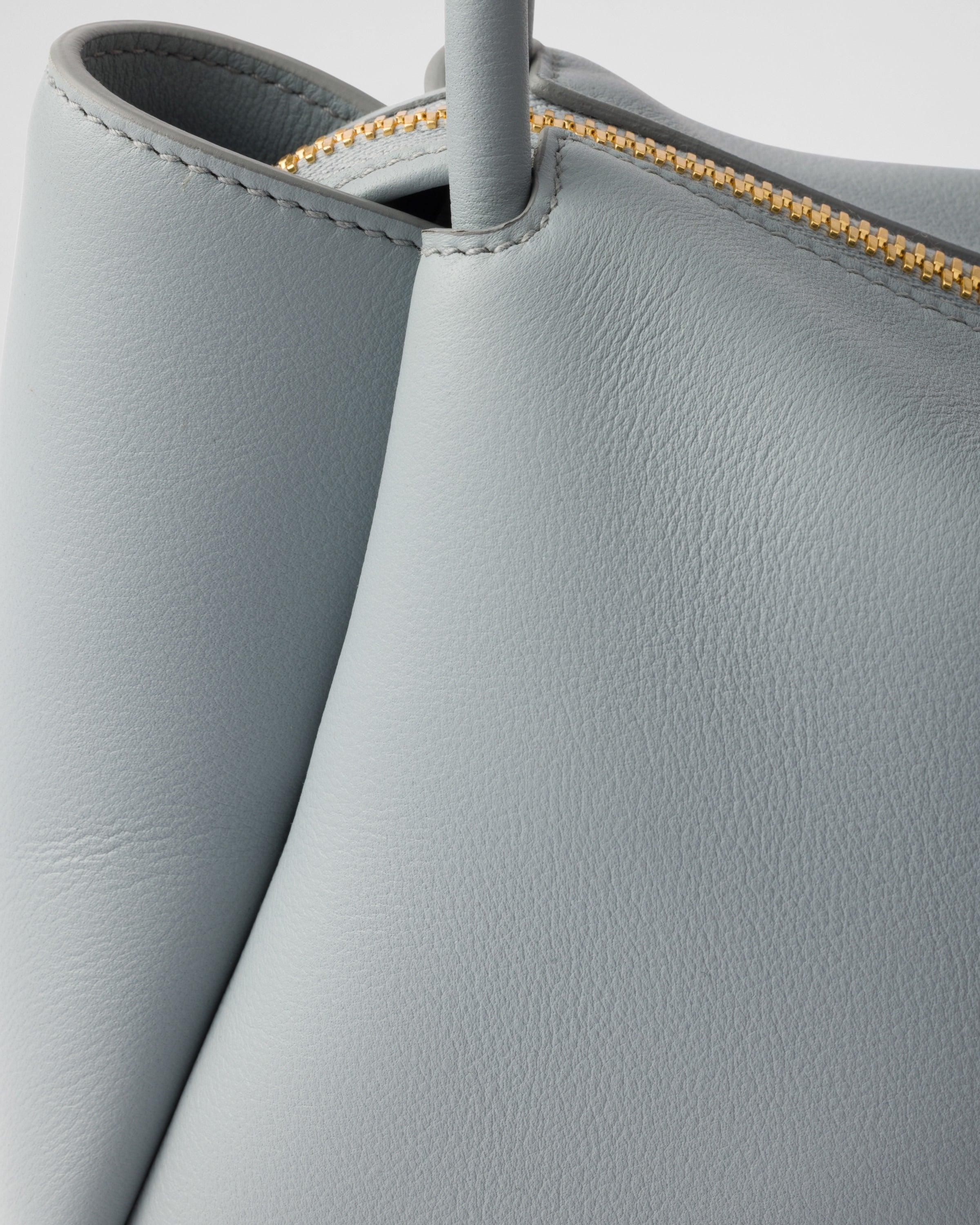 Prada Darling medium leather shoulder bag Opaline