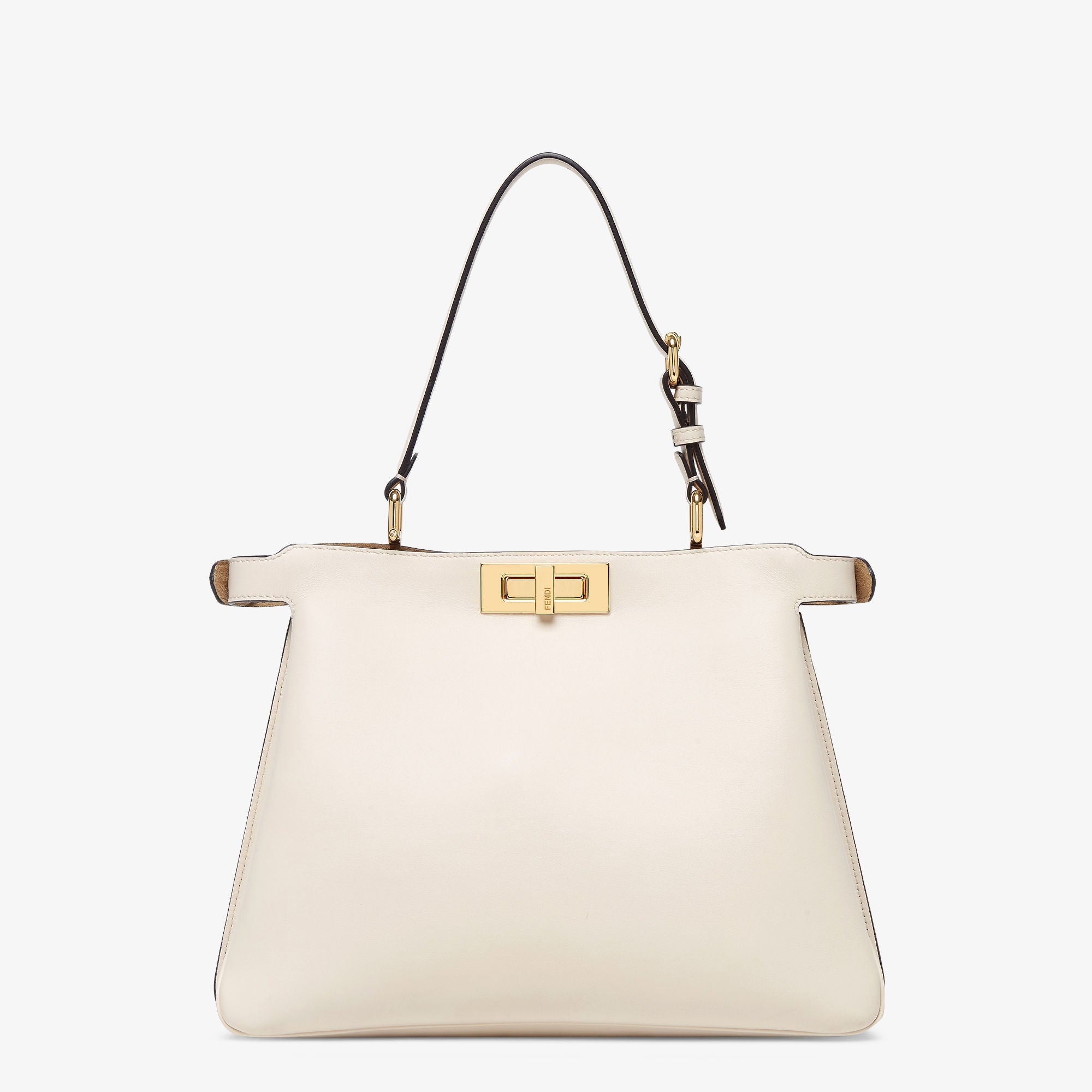 Peekaboo Soft Medium Camellia leather bag