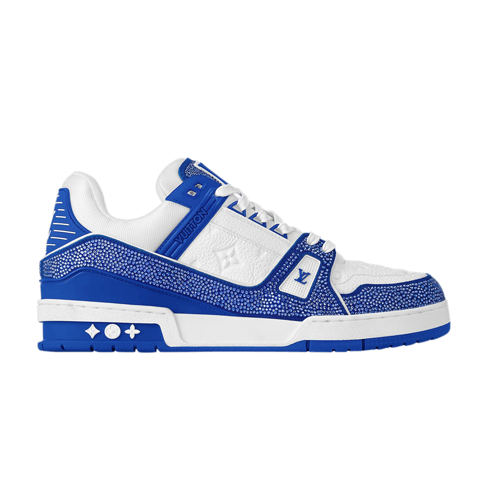 Louis Vuitton Trainer 'Swarovski - White Blue'