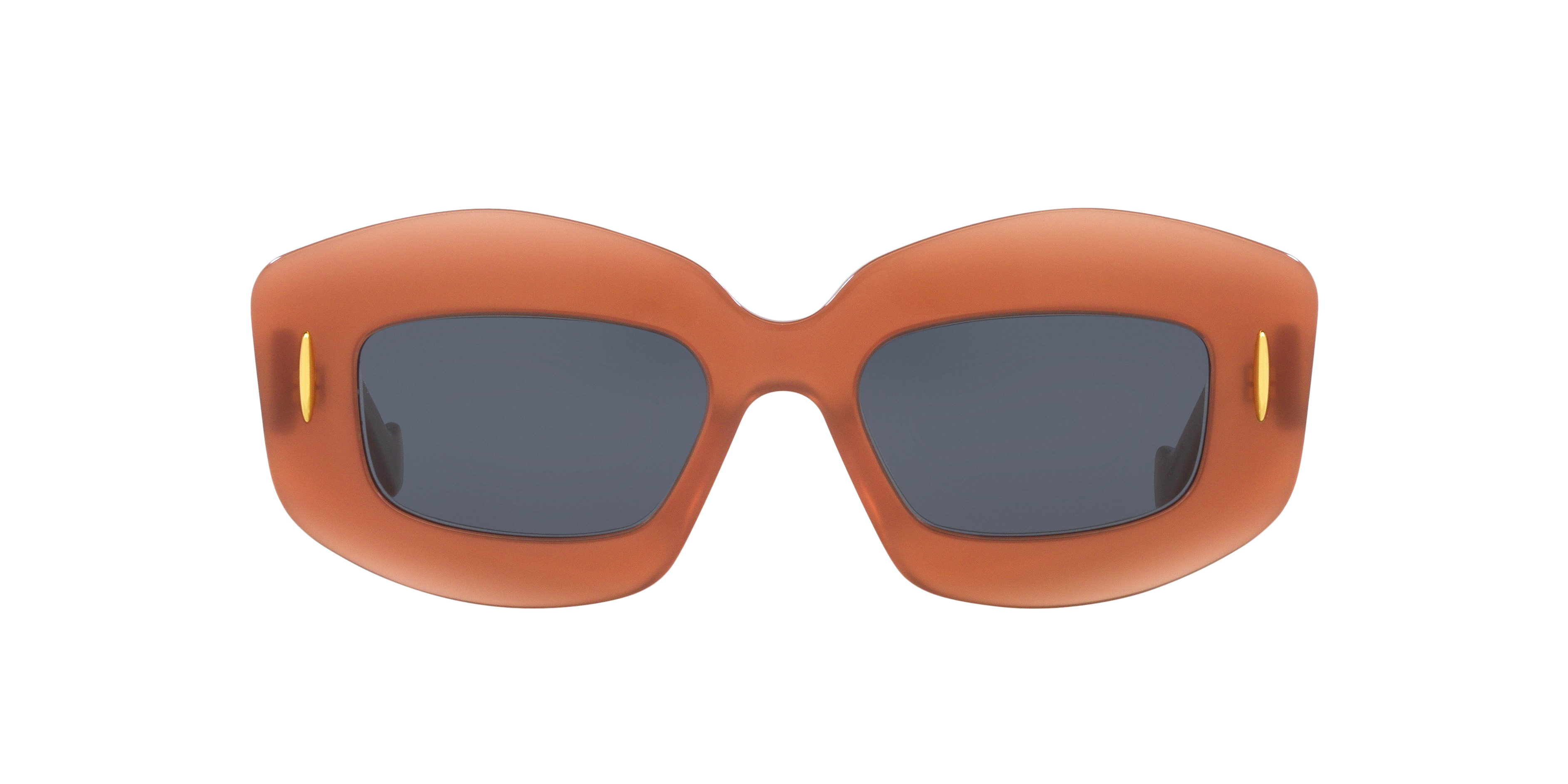 LOEWE Chunky Anagram LW40114I Red - Women Sunglasses, Grey Lens