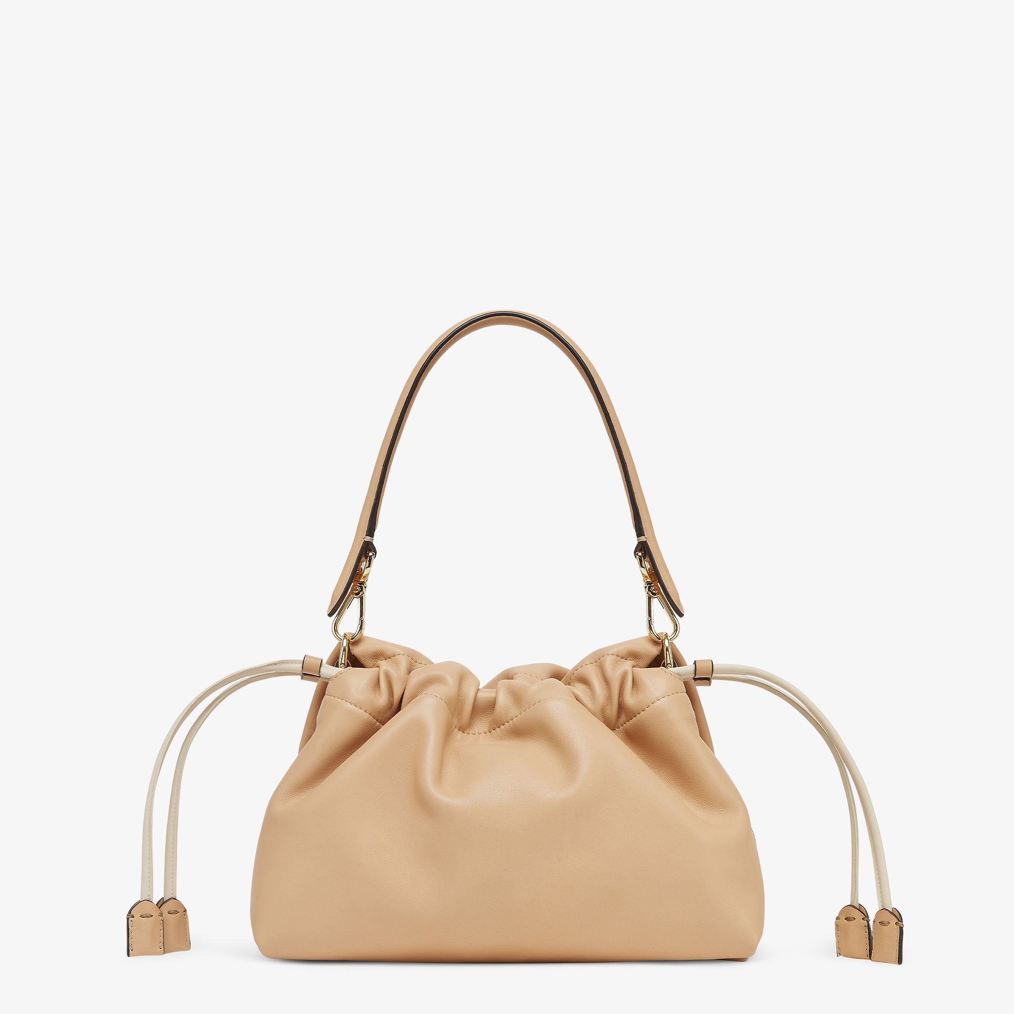 Mamma Baguette Medium Pale pink nappa leather bag