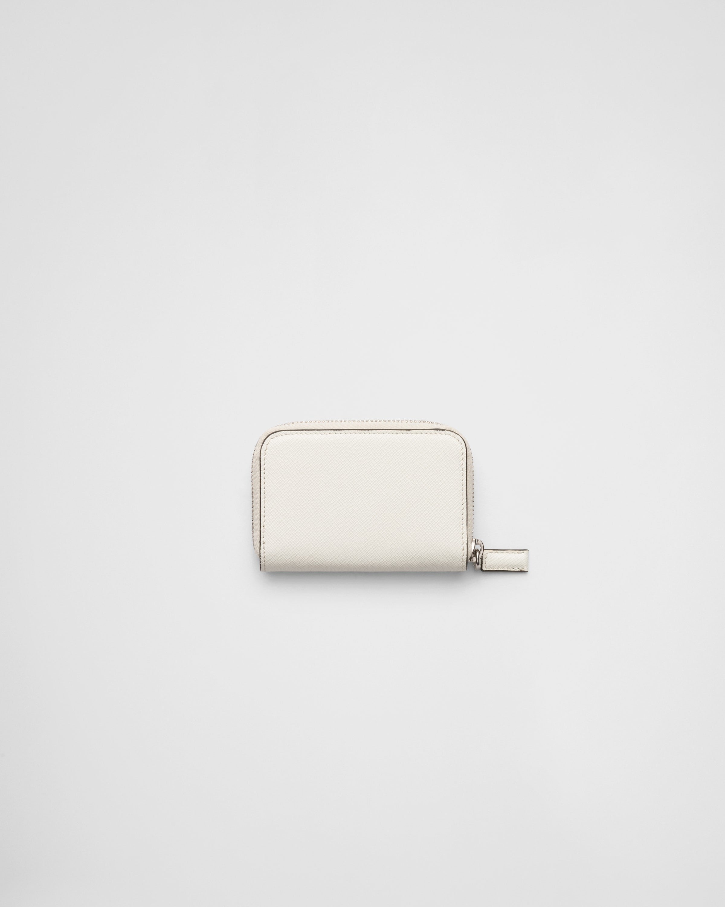 Saffiano coin purse White