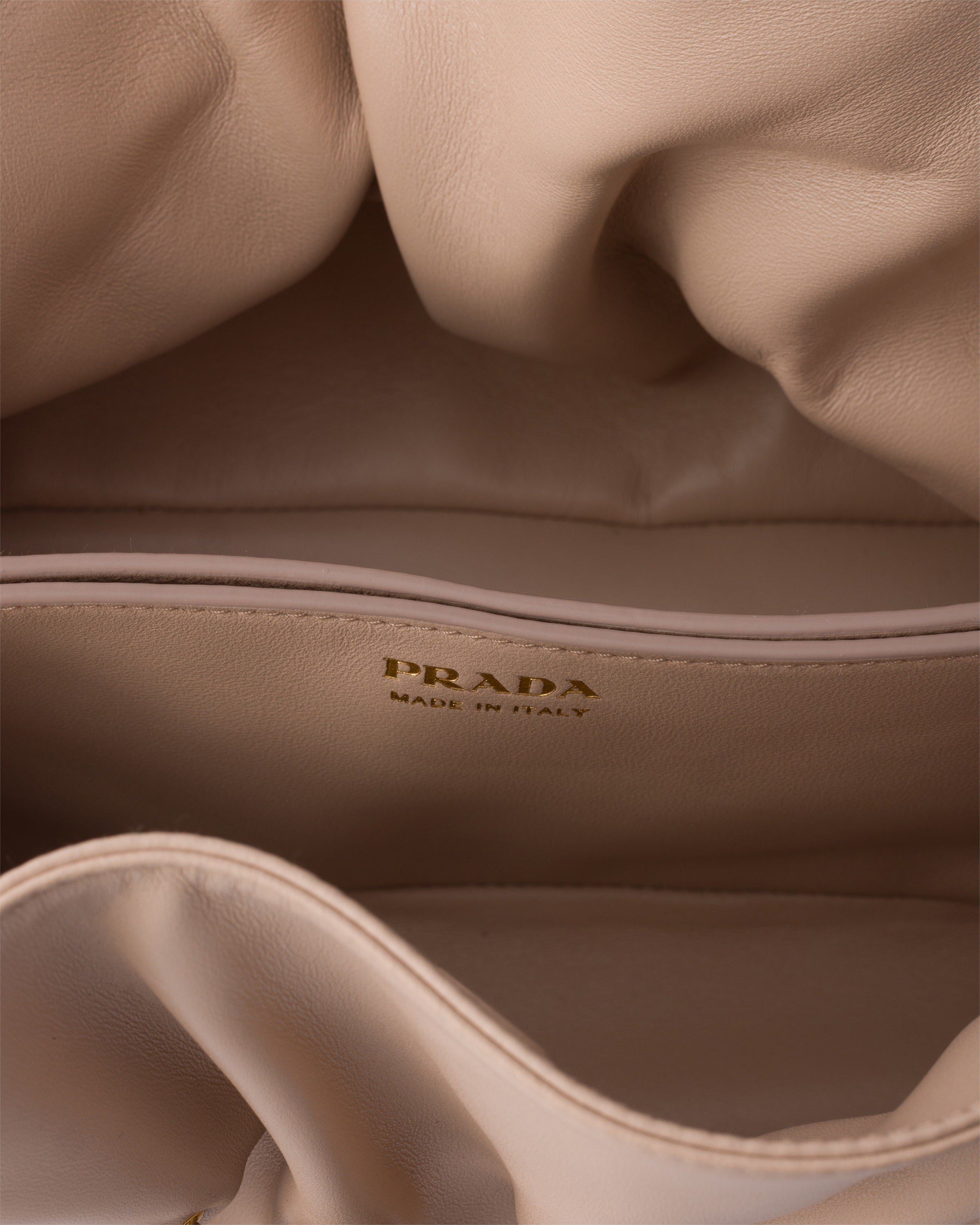 Small Prada Dada nappa leather bag Powder Pink