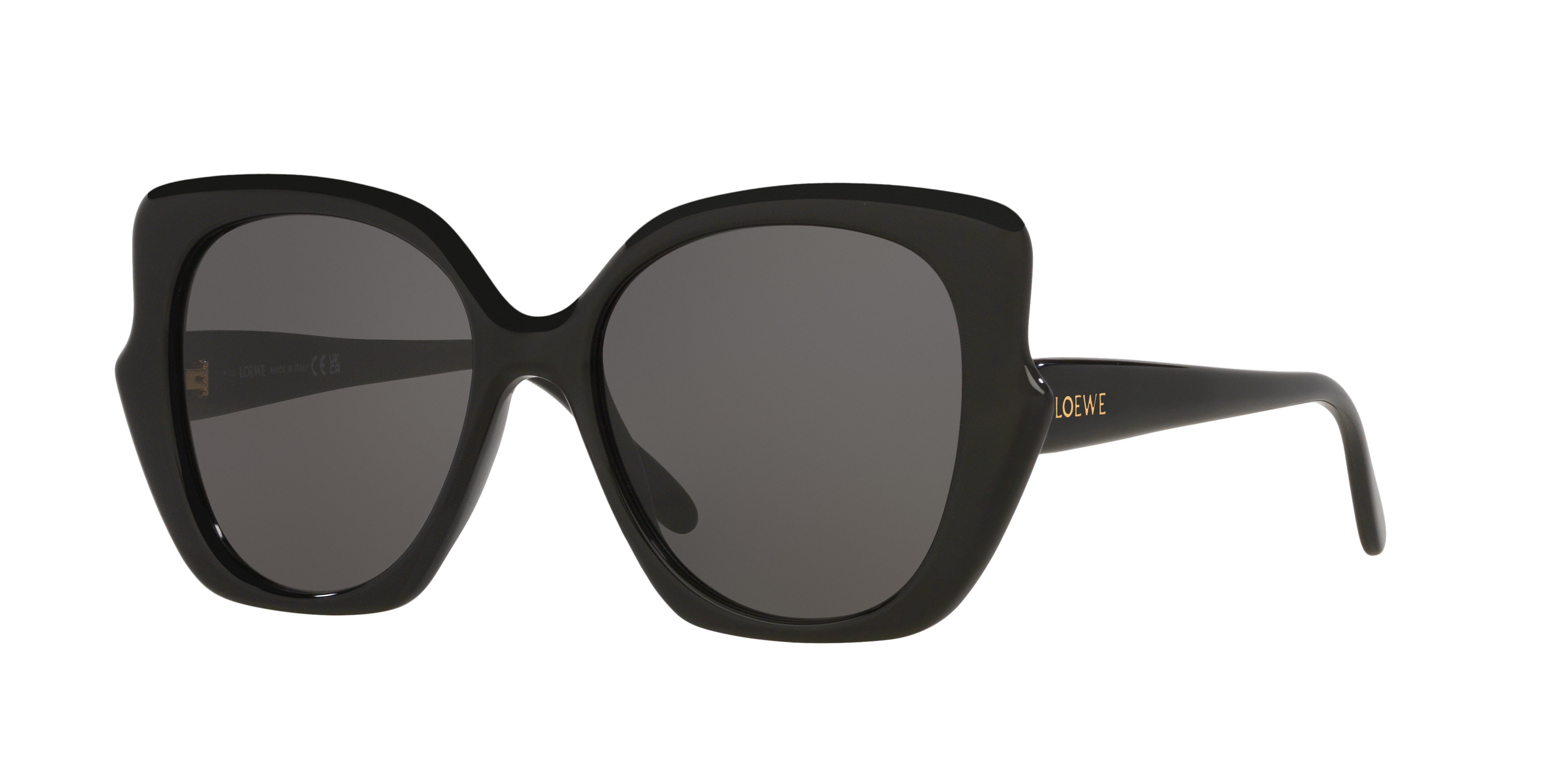 LOEWE Think LW40133I Black - Women Sunglasses, Grey Lens
