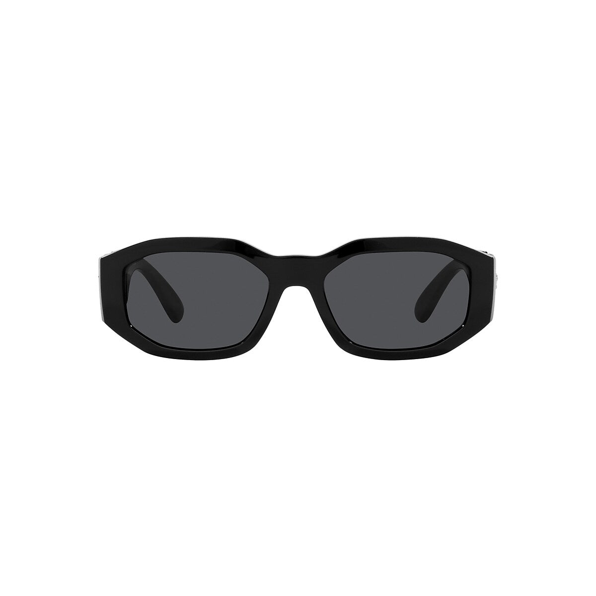VERSACE VE4361 Biggie Black - Men Luxury Sunglasses, Dark Grey Lens