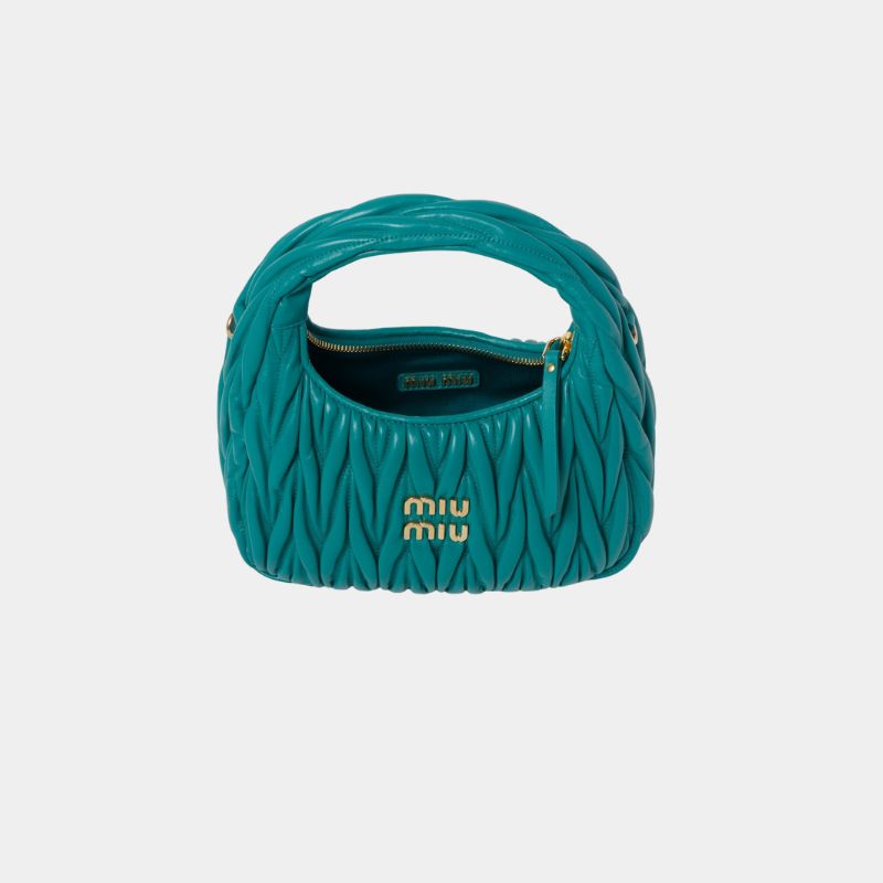 Wander Matelasse Nappa Leather Hobo Bag