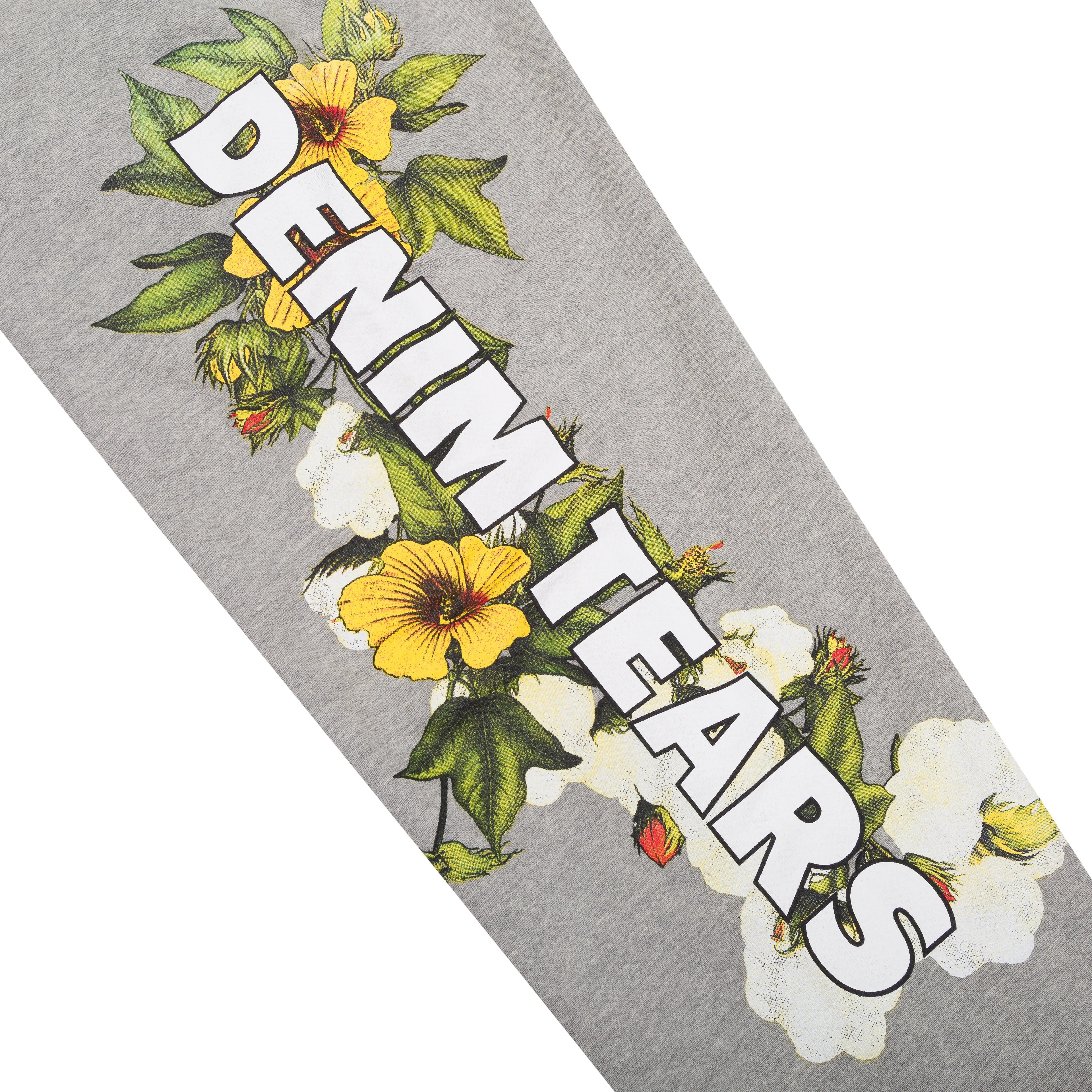 DT Floral Logo Sweatpant Grey Grey