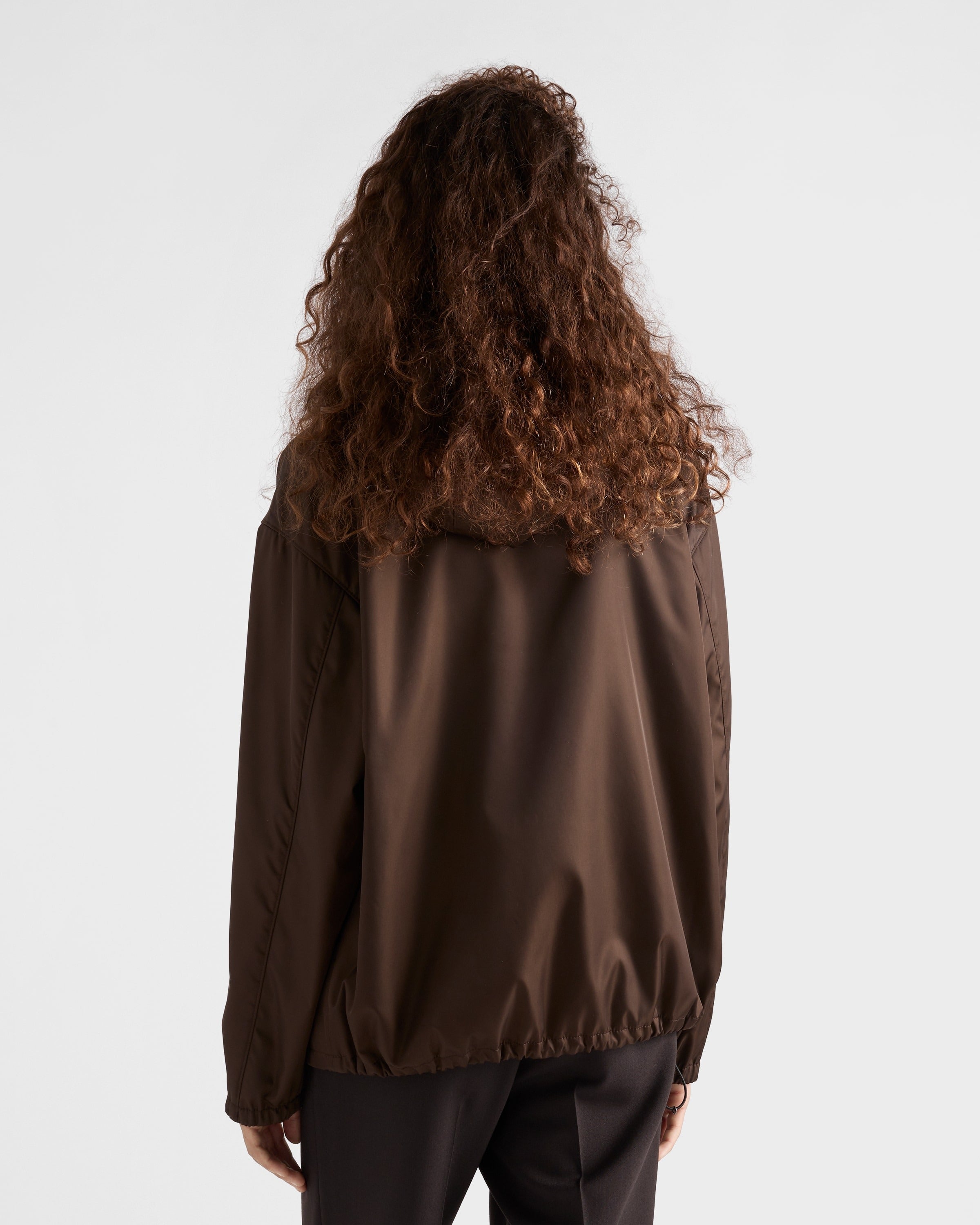 Re-Nylon anorak Cocoa Brown