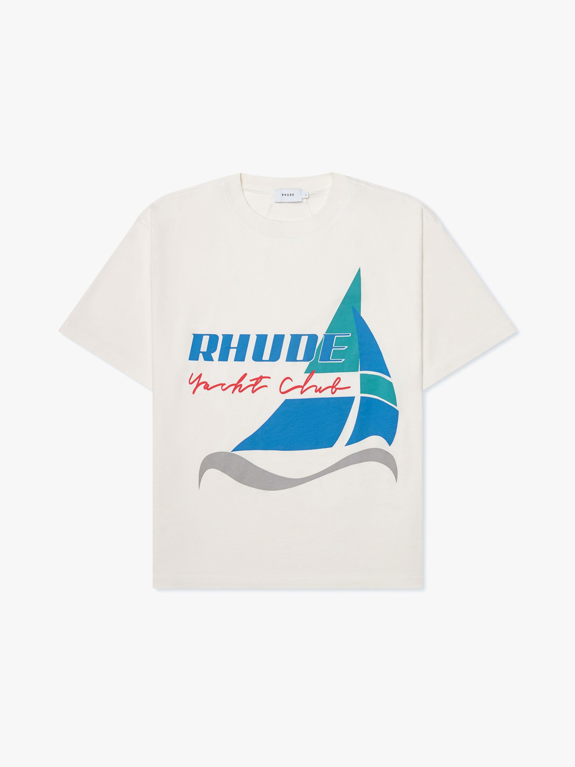 YACHT CLUB TEE - VTG WHITE