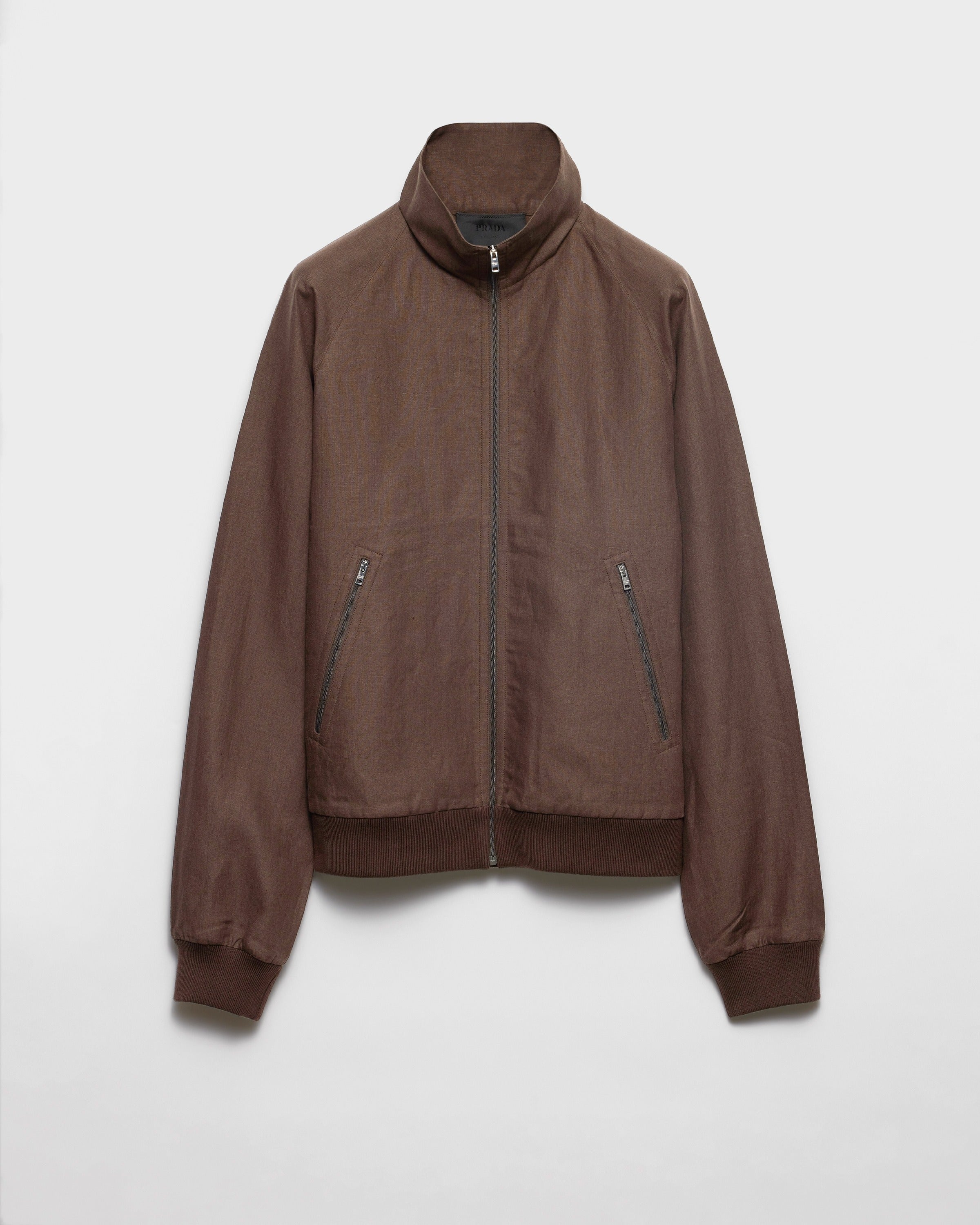 Linen jacket Ebony