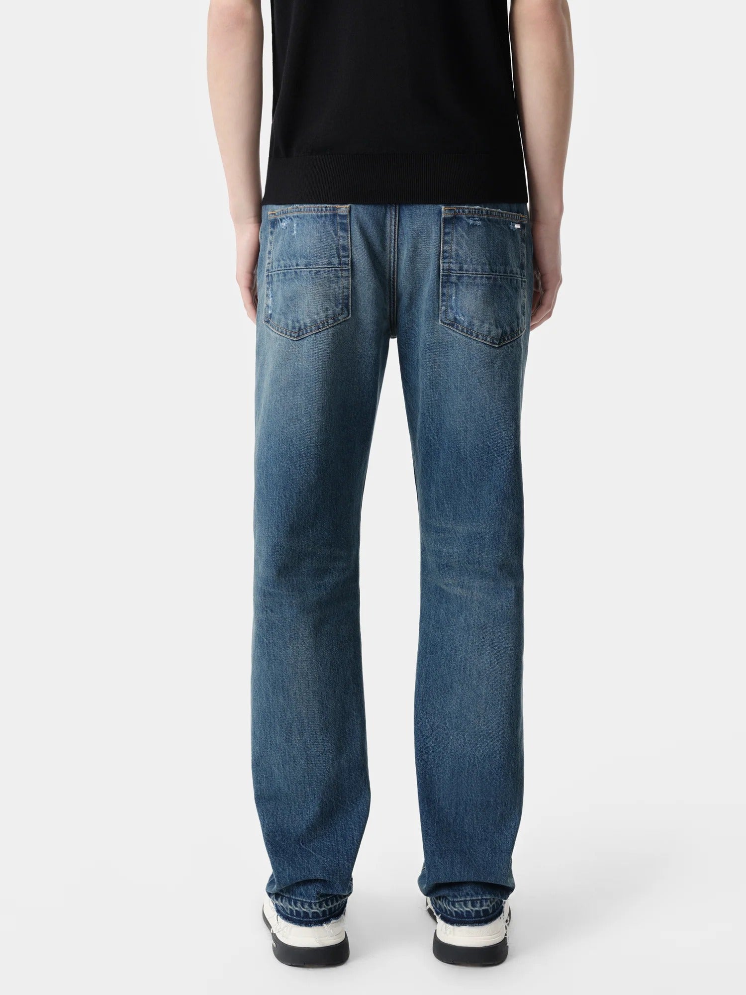 RELEASED HEM STRAIGHT JEAN
