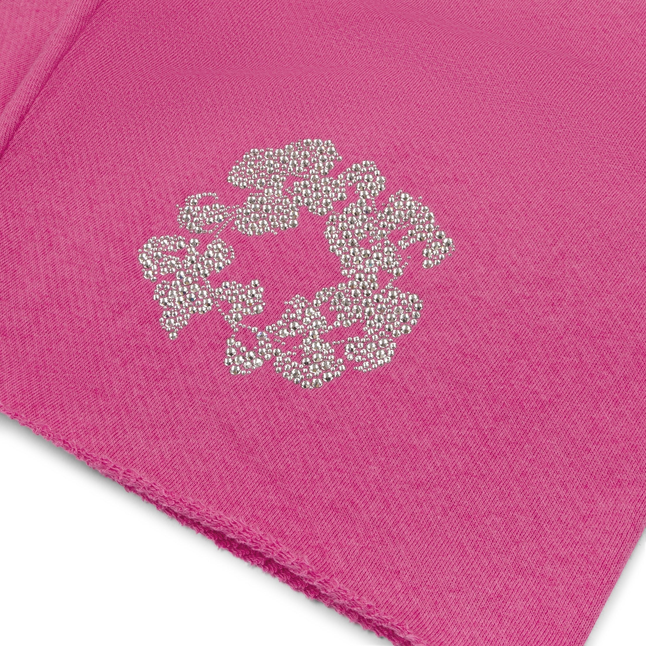 Cashmere Swarovski Cotton Wreath Shorts Pink