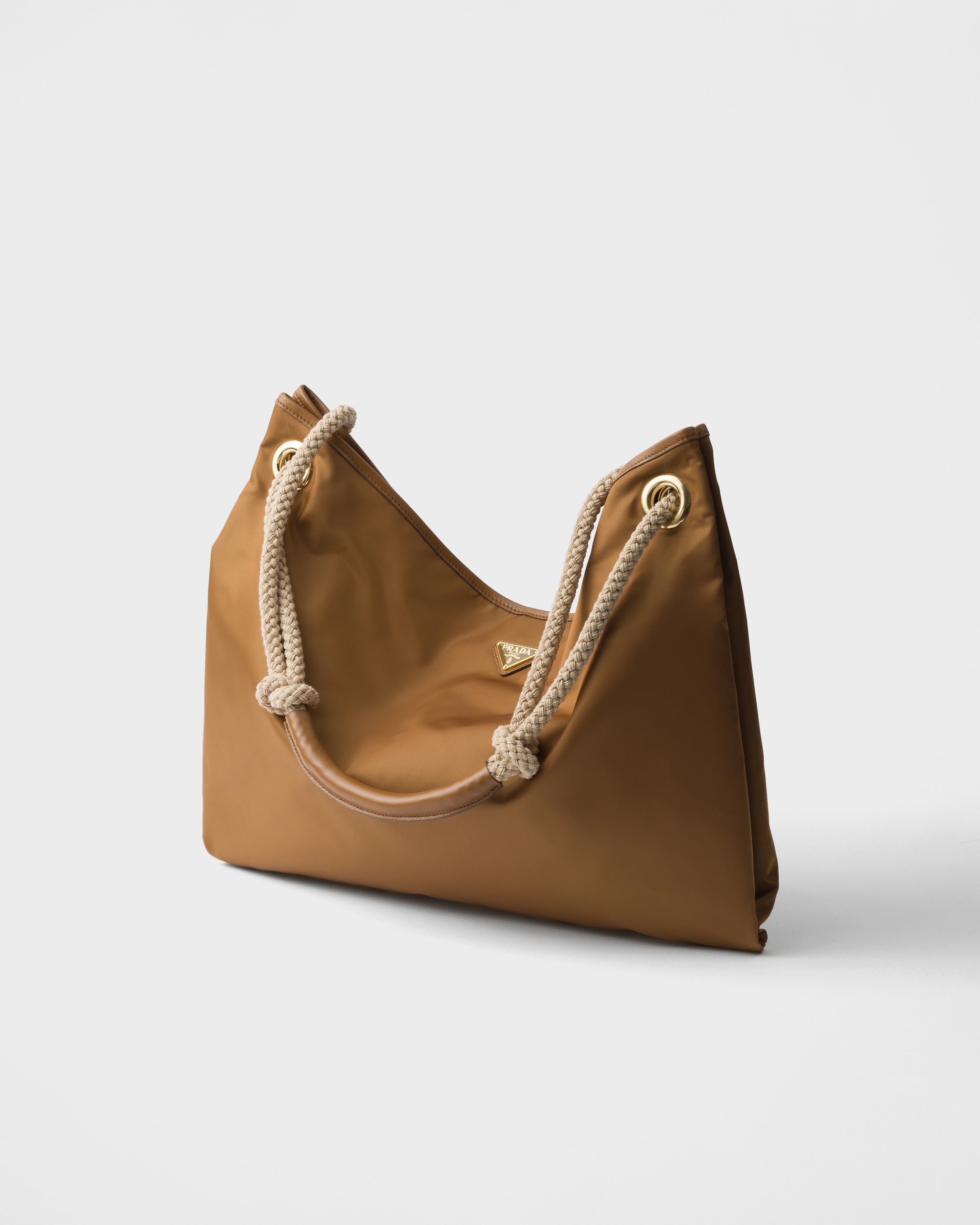 Prada Mariner large Re-Nylon shoulder bag Brandy