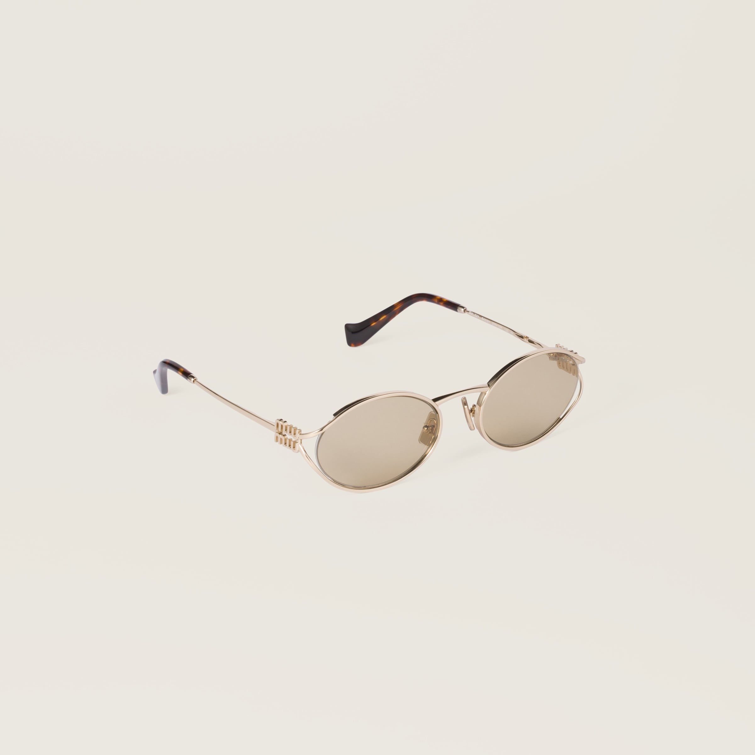 Miu Miu Logo sunglasses Camomile Lenses