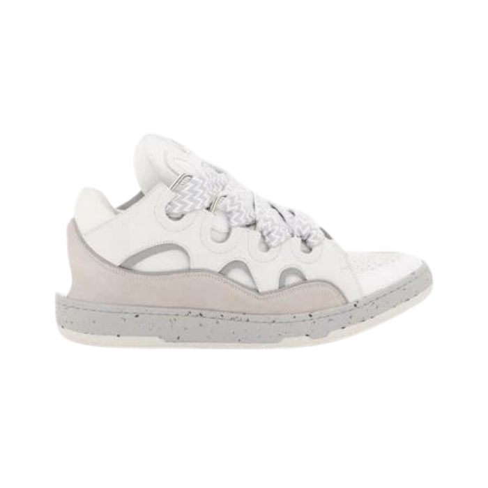 Lanvin Curb Leather Grey/White