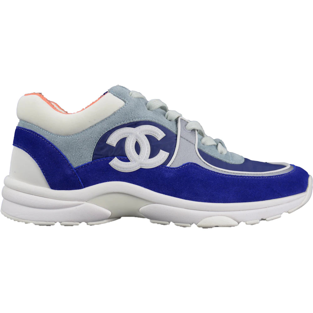 Chanel Low Top CC Purple Blue