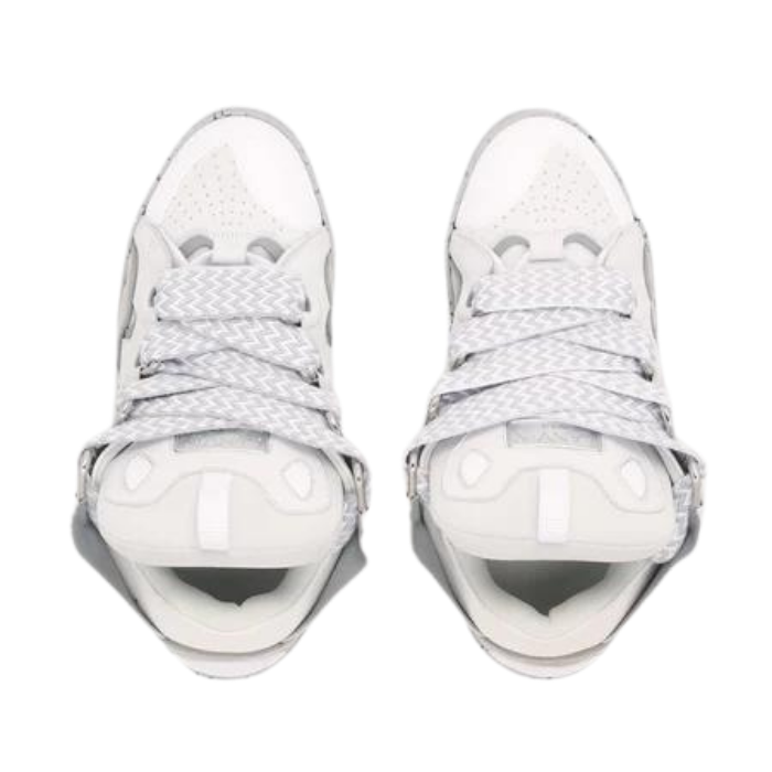 Lanvin Curb Leather Grey/White