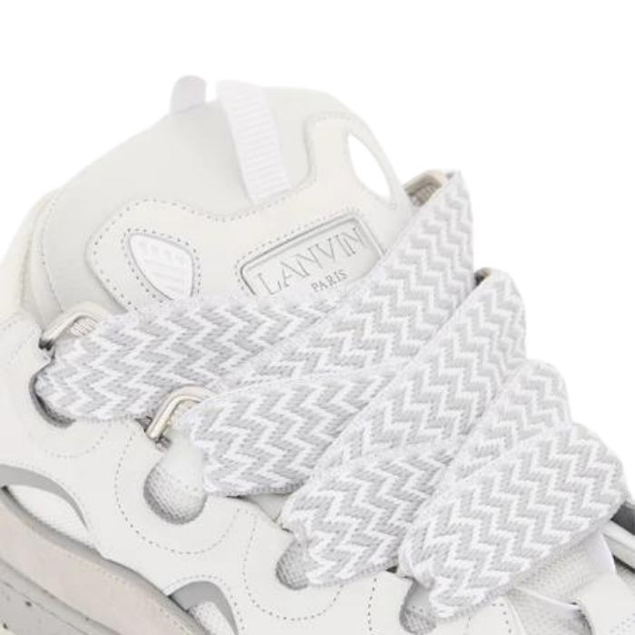 Lanvin Curb Leather Grey/White