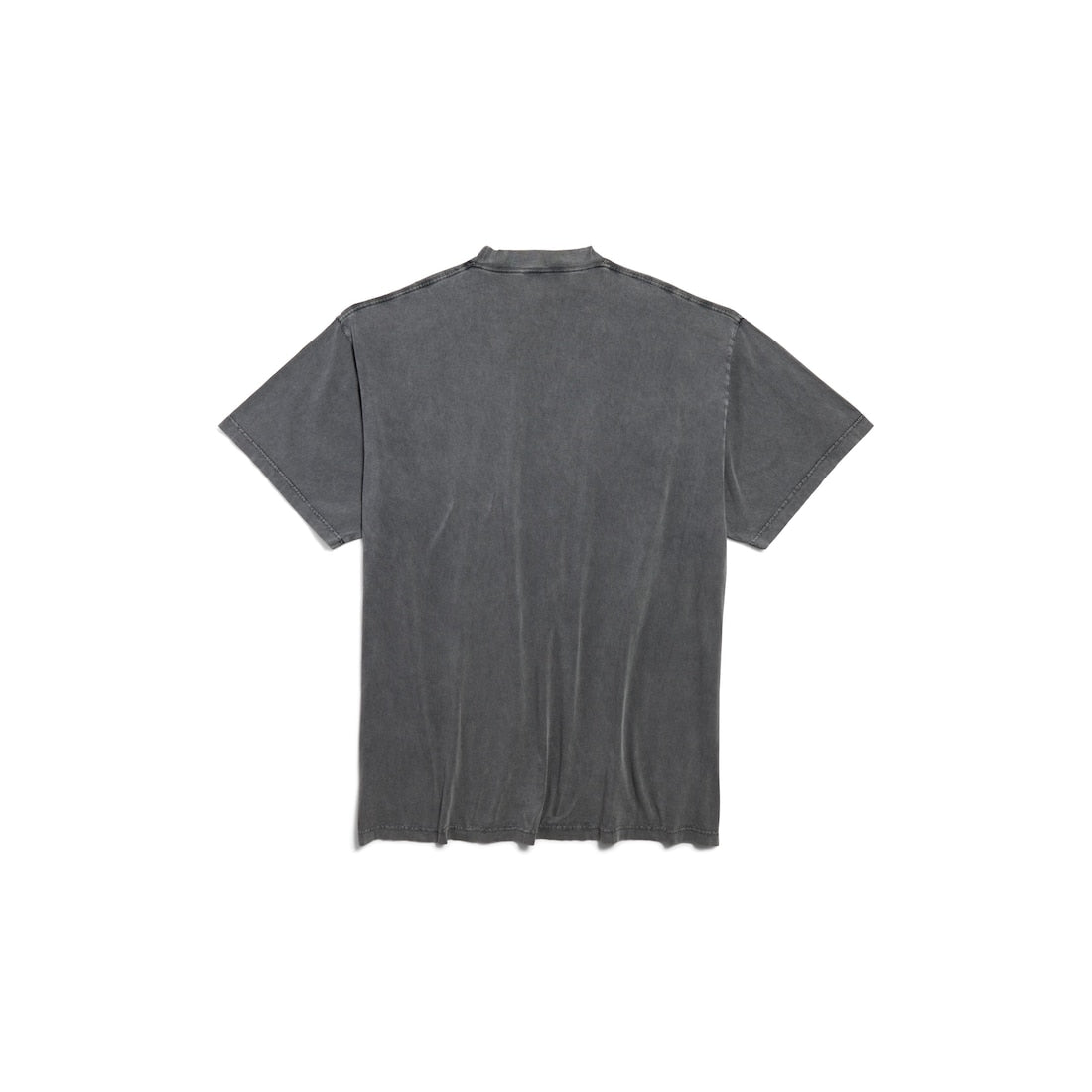 Men's Tbilisi T-shirt Oversized in Black Faded