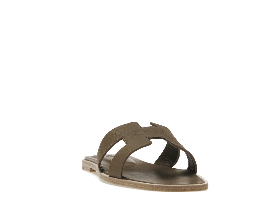 Hermes Oran Sandal Etoupe Epsom Leather