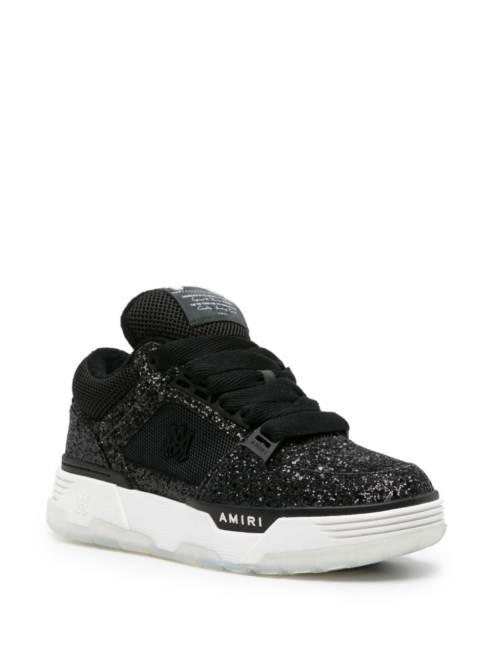 MA-1 glittered sneakers