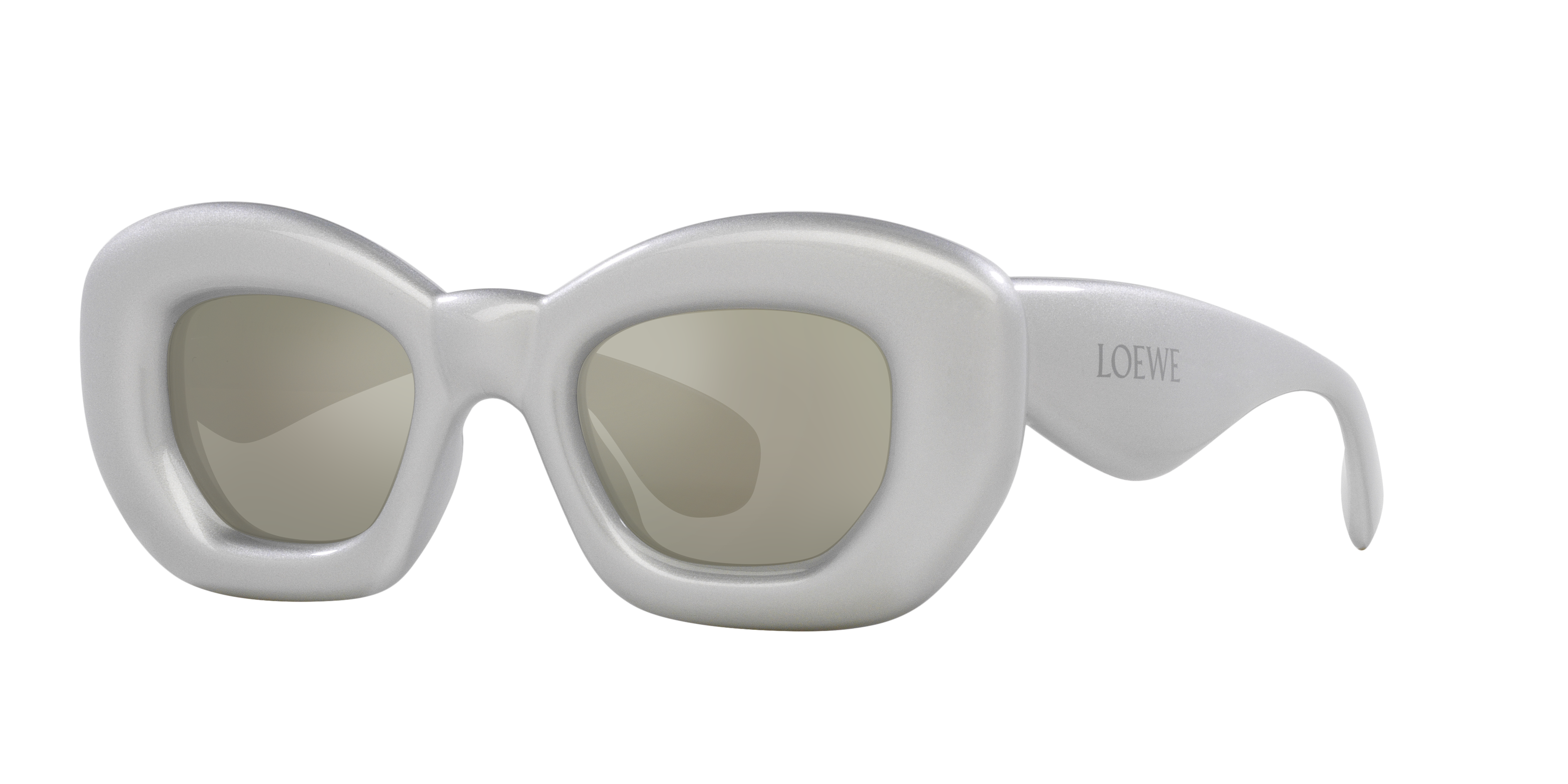 LOEWE Inflated LW40117I Grey - Men Sunglasses, Grey Lens