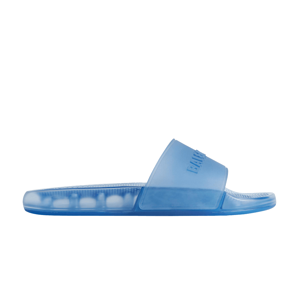 Balenciaga Pool Slide 'Blue Transparent'