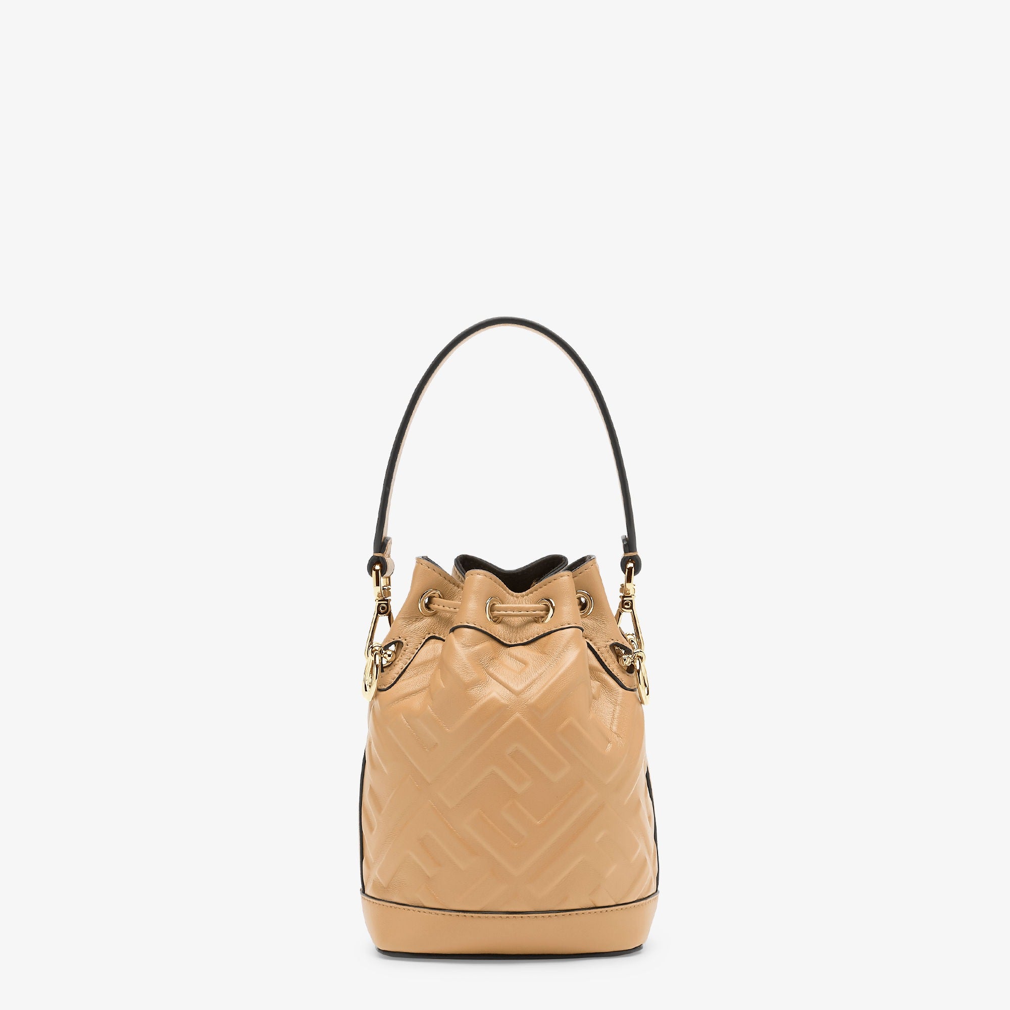 Mon Tresor Beige leather mini-bag