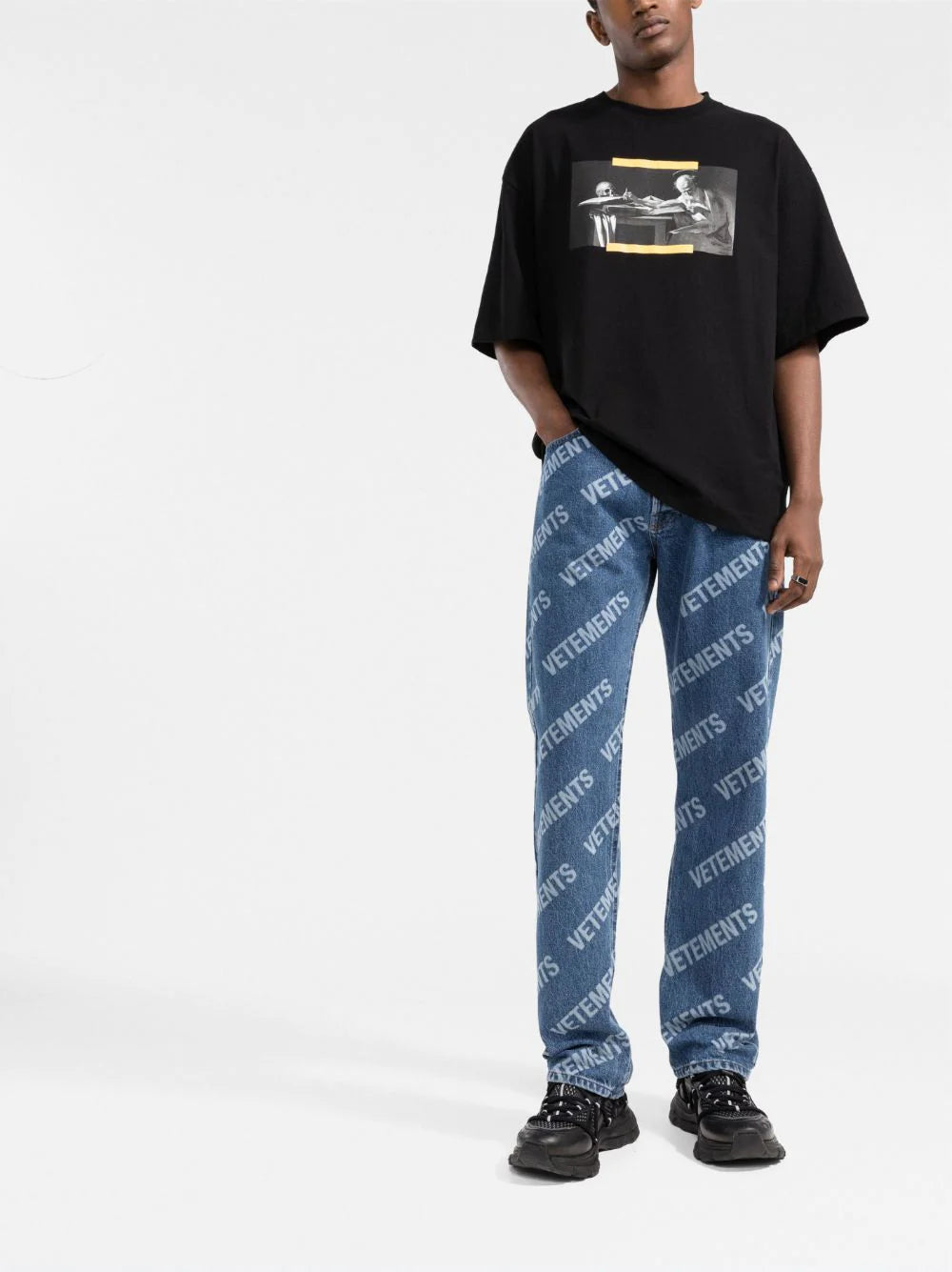 Off-White Caravaggio-Print T-shirt