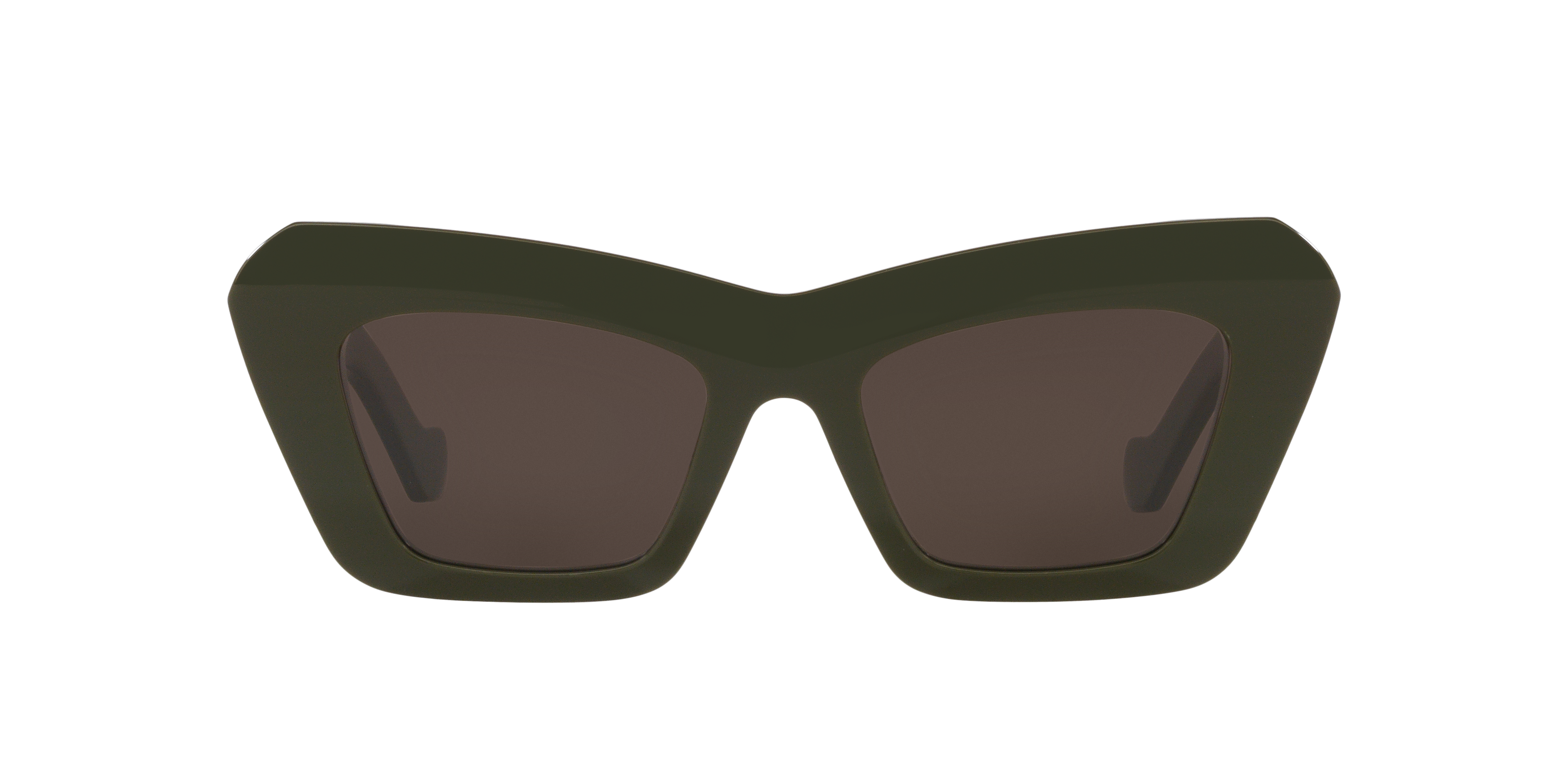 LOEWE Anagram Lw40036I Green Dark - Women Sunglasses, Brown Lens