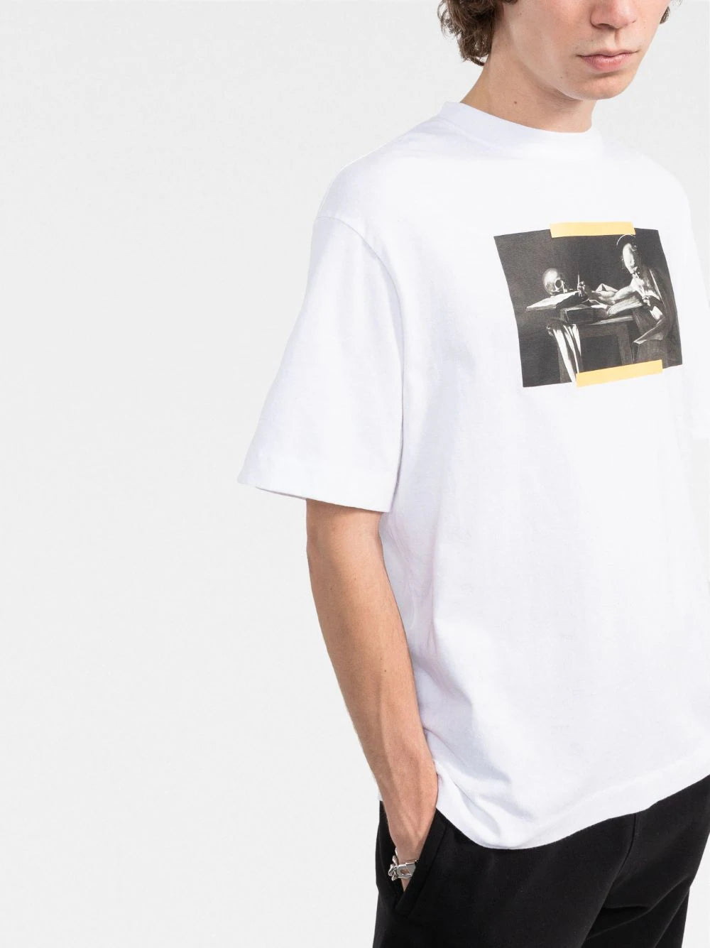 Off-White Caravaggio-Print T-shirt