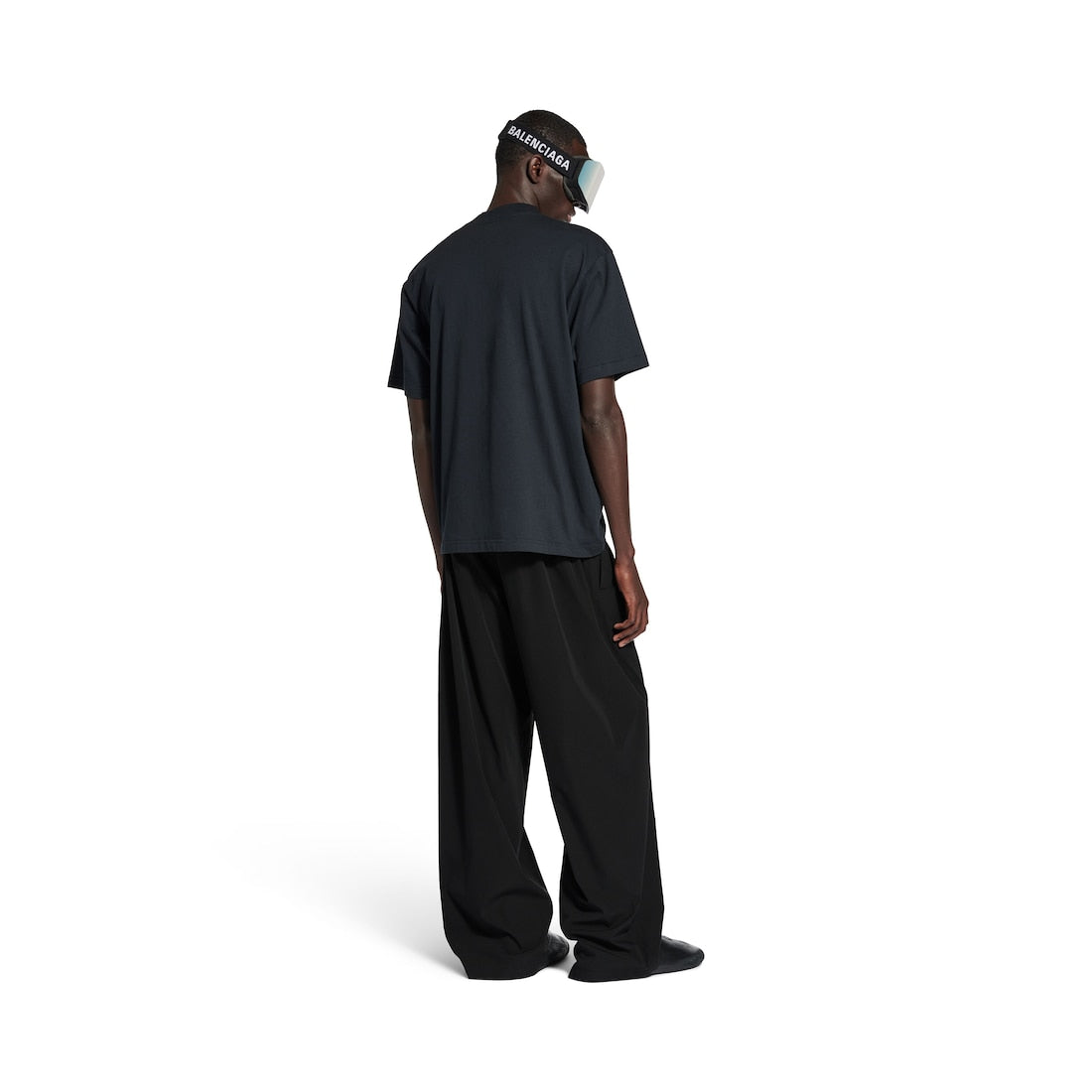 Men's Nano Bb T-shirt Medium Fit in Black Faded