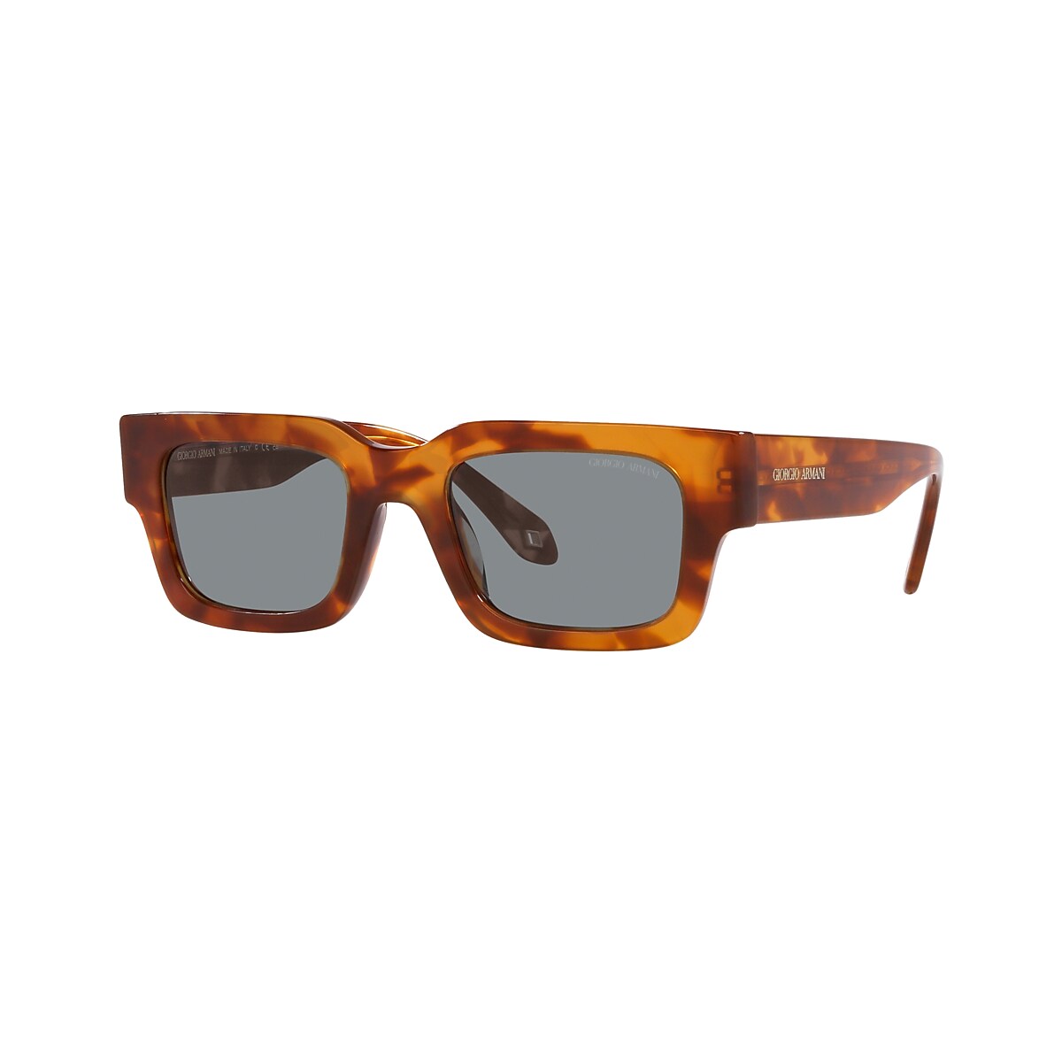 GIORGIO ARMANI AR8184U Red Havana - Men Sunglasses, White Lens