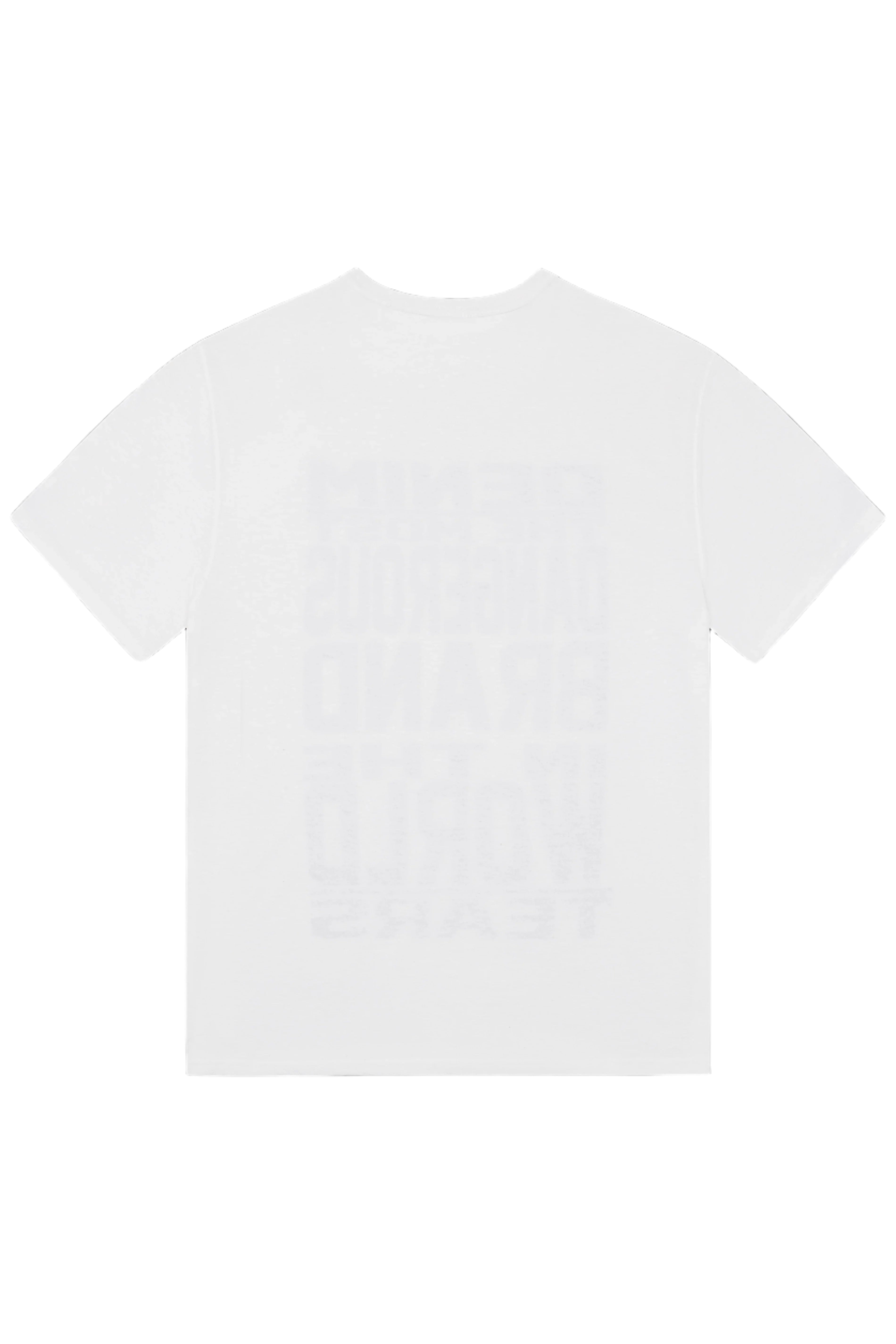 Mission Statement Tee White White