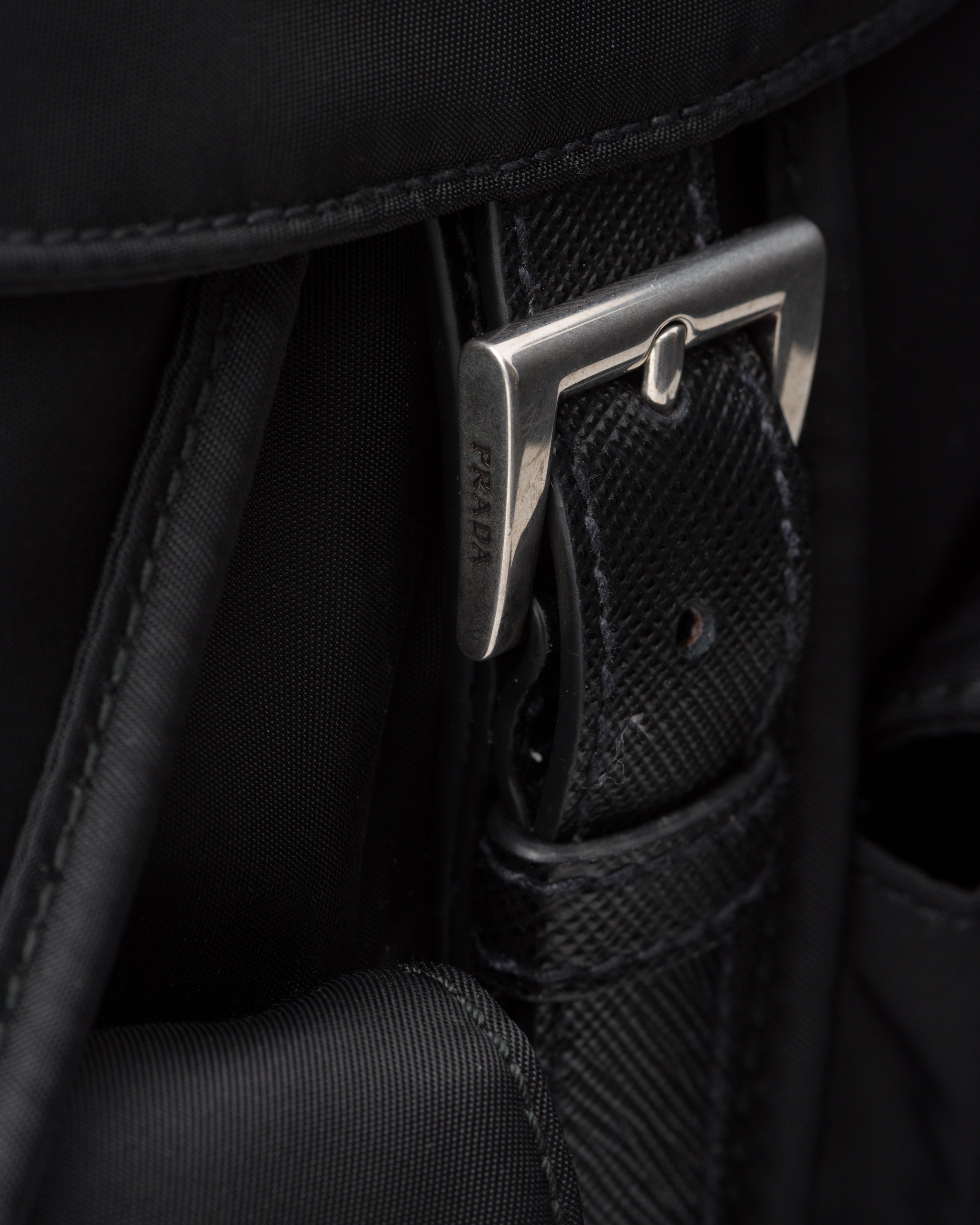 Re-Nylon backpack Black