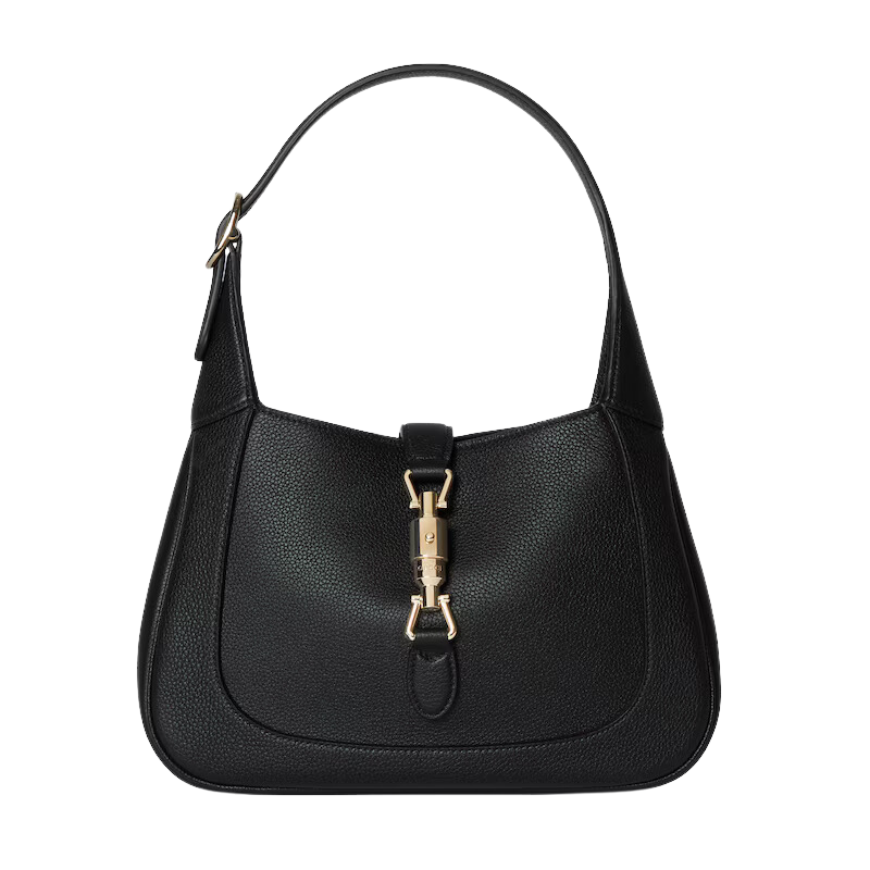 Gucci Jackie 1961 Small Shoulder Bag Black Leather