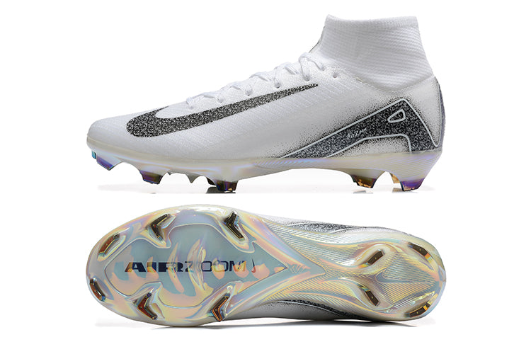 Nike AIR Zoom Mercurial Superfly 10 Elite High-Top White