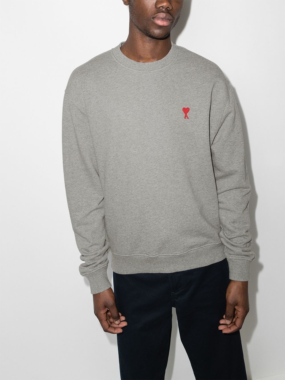 AMI Paris Ami De Coeur Cotton Sweatshirt