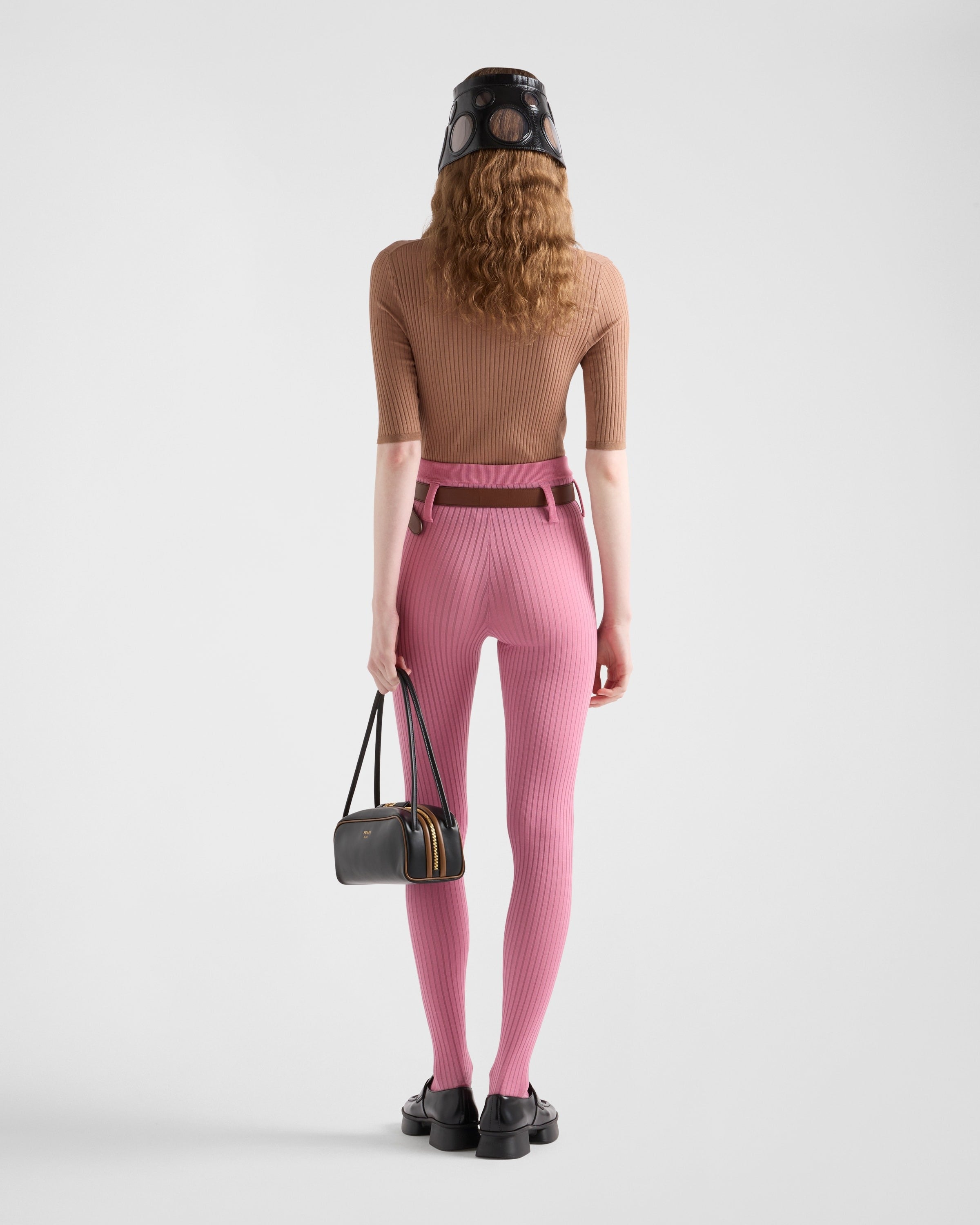 Cotton polo shirt Camel Brown