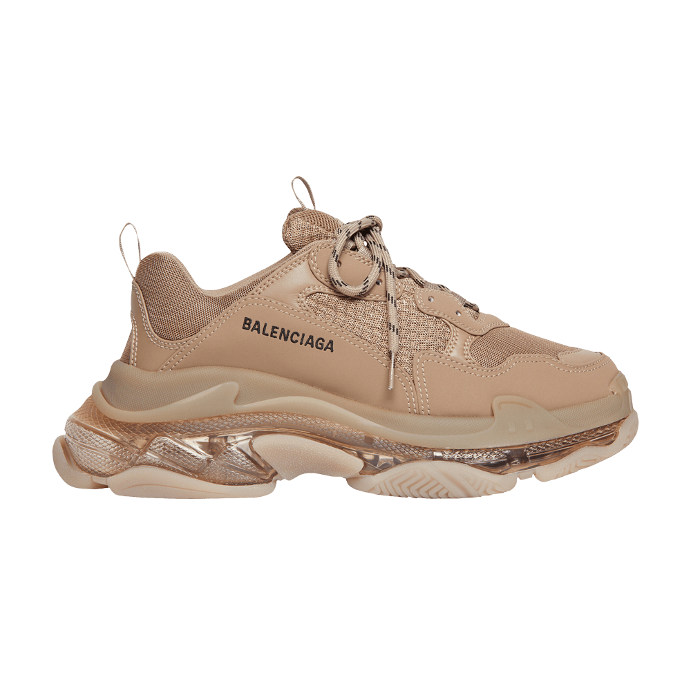 Balenciaga Triple S Sneaker 'Clear Sole - Light Brown'