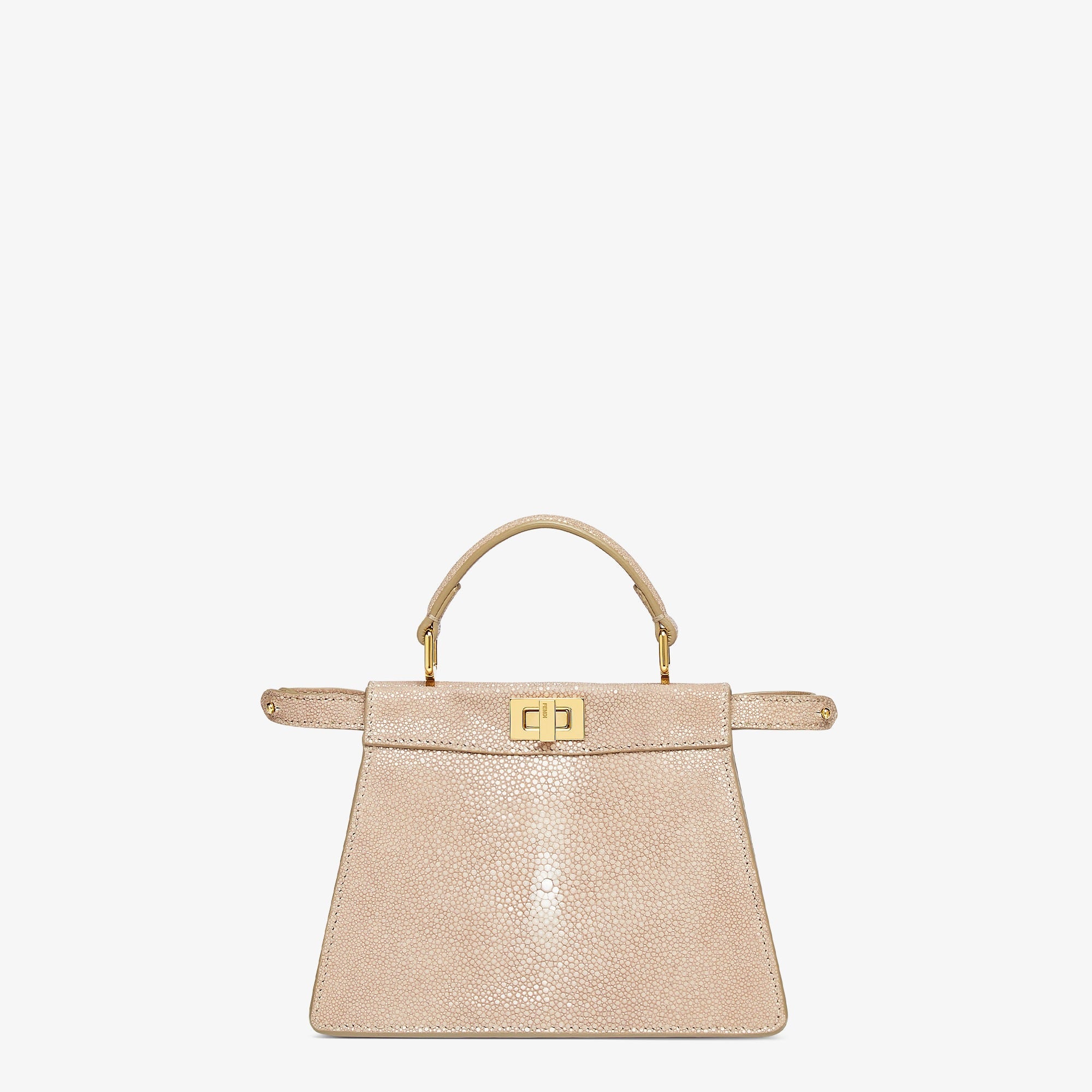 Peekaboo ISeeU Petite Dove gray stingray leather
